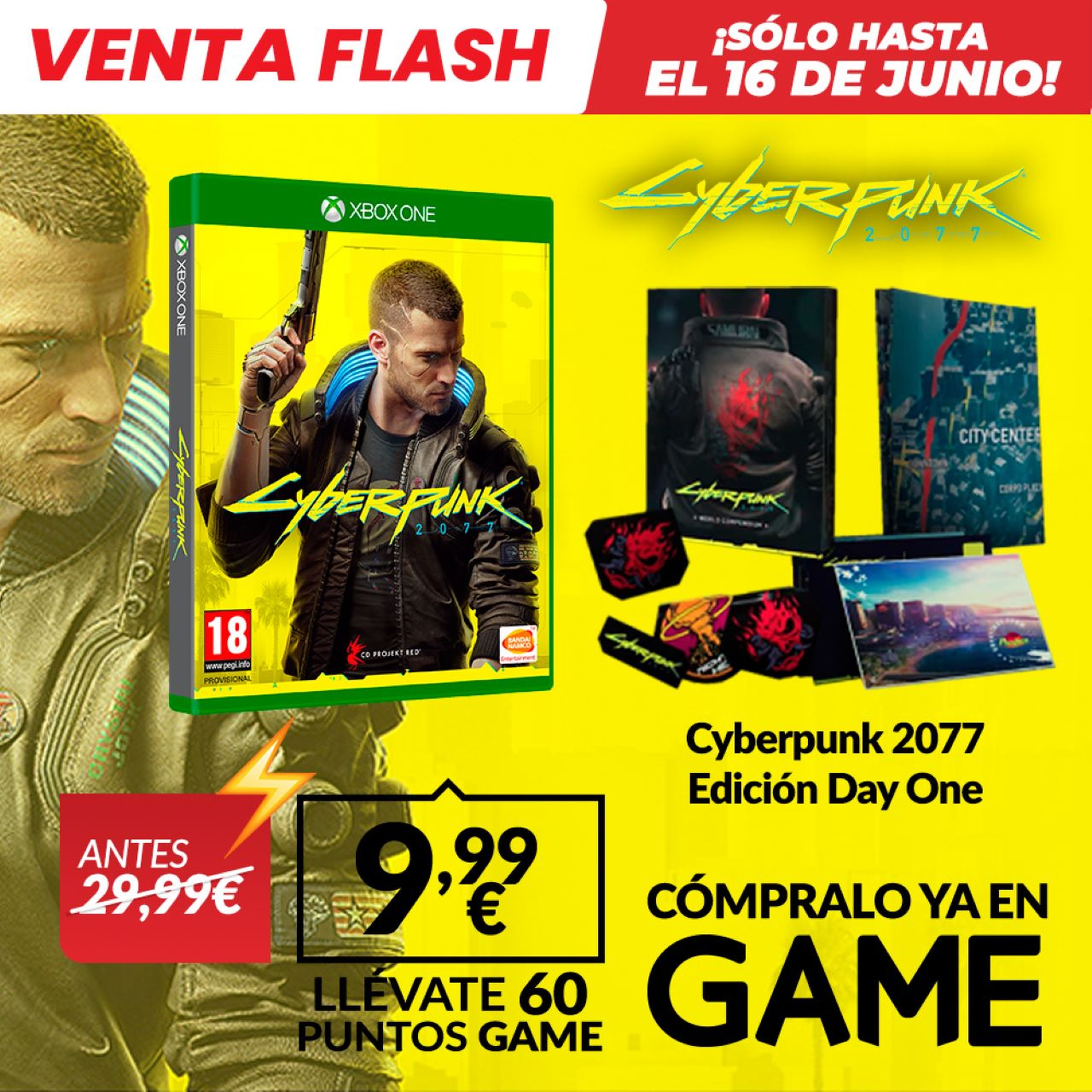 Cyberpunk 2077 Day One Edition para Xbox en GAME