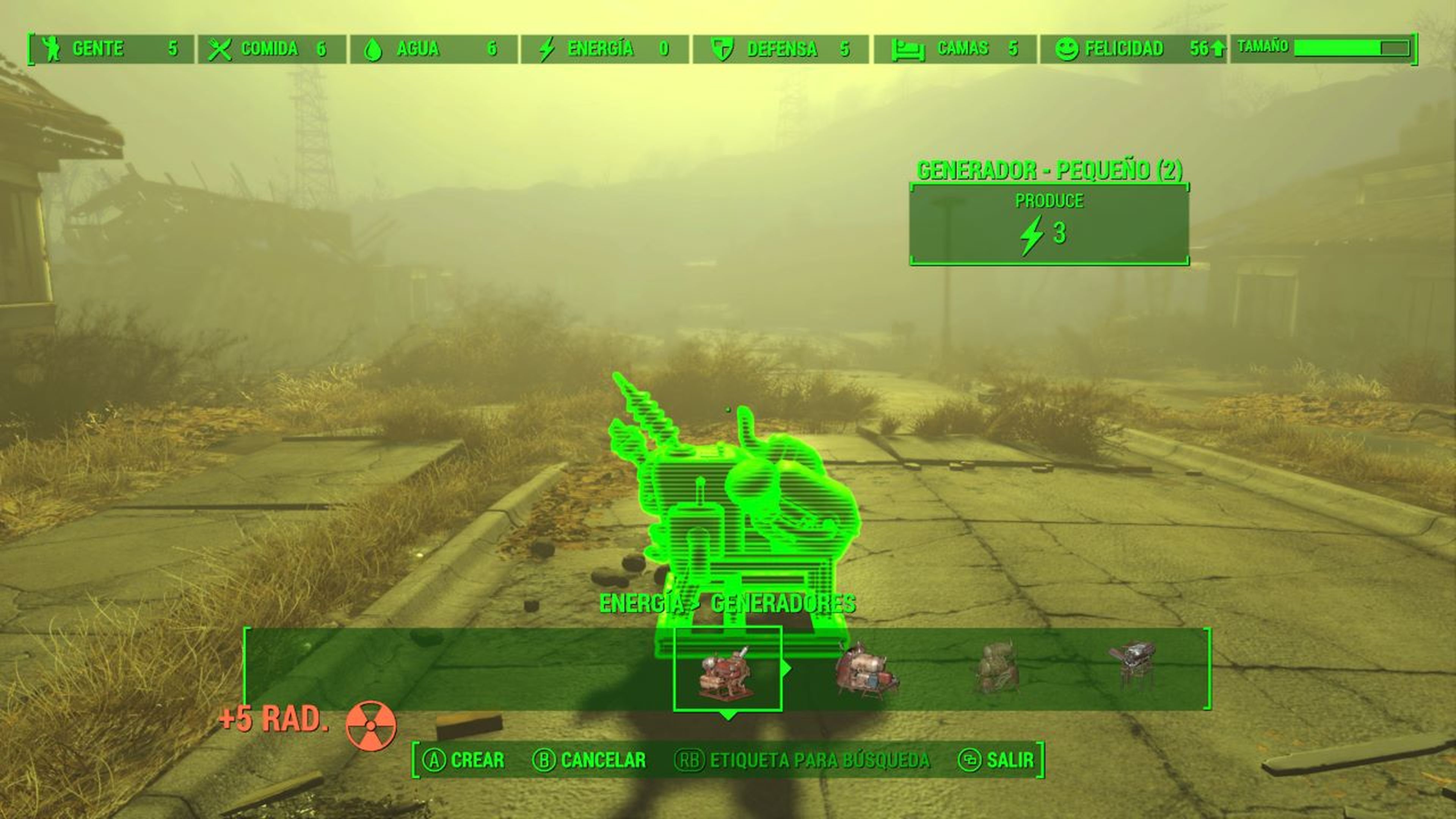 Fallout 4 Cómo cambiar el clima