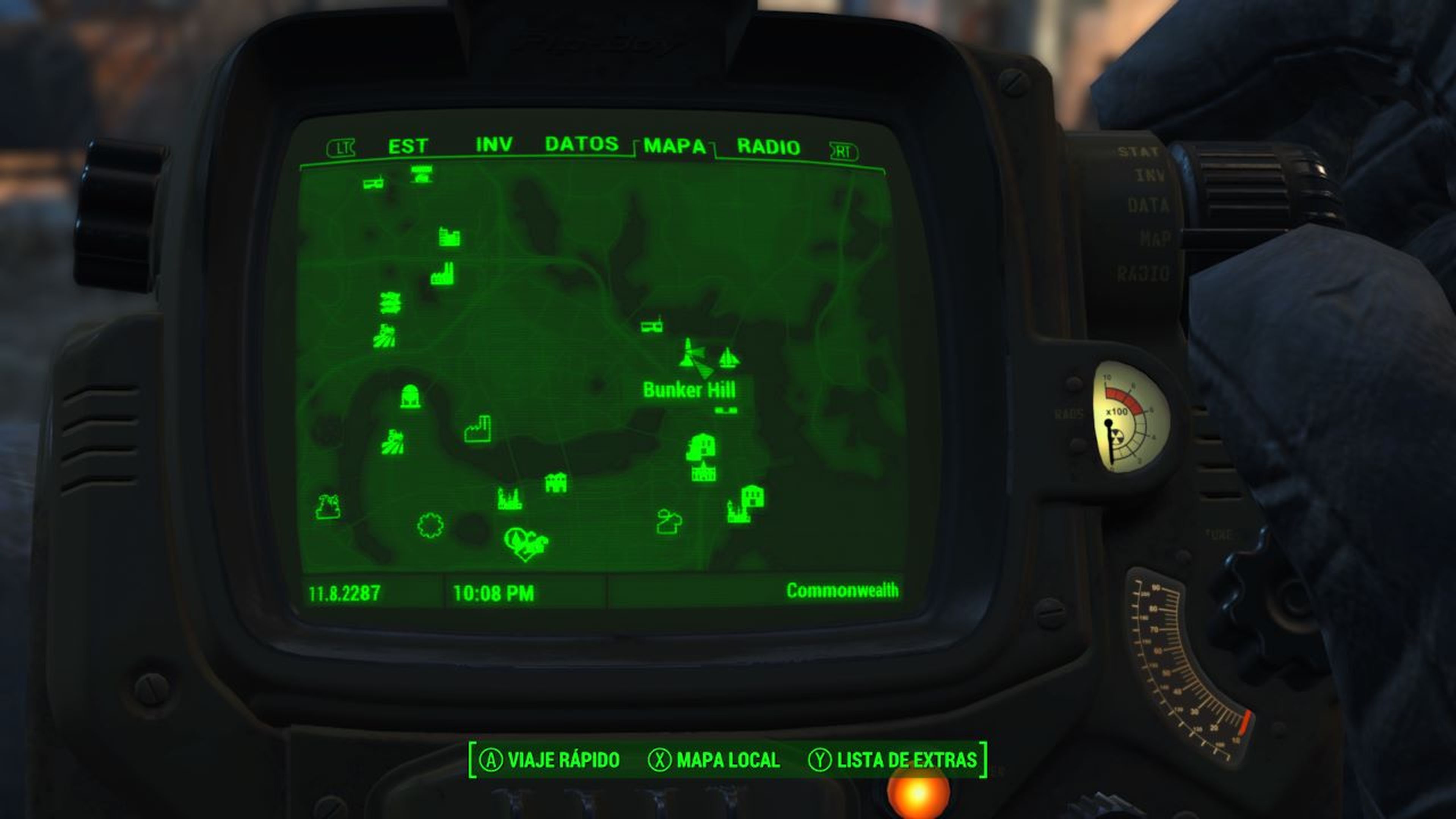 Fallout 4 Cómo llegar a Bunker Hill