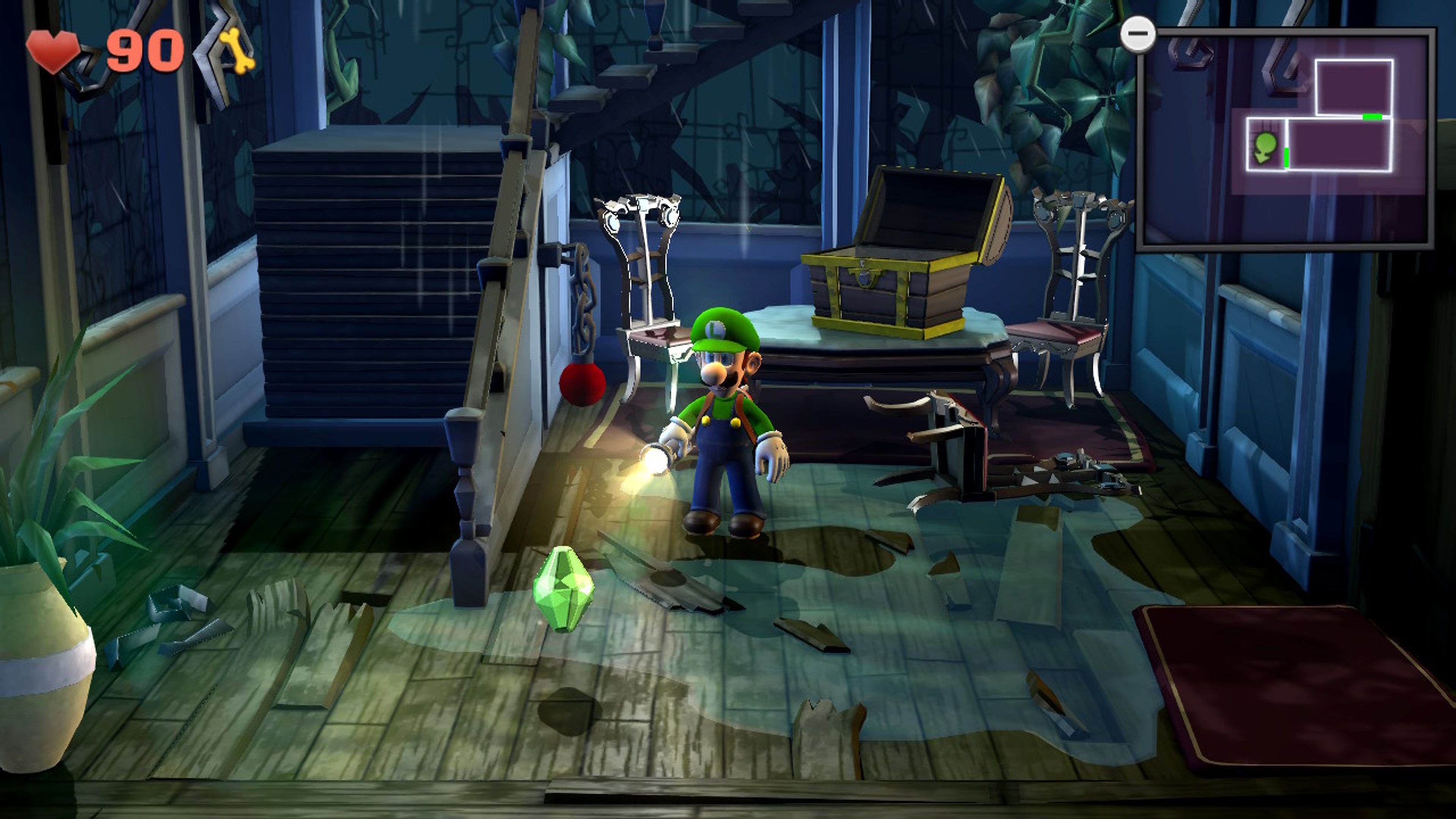 Luigi's Mansion 2 HD Nintendo Switch - coleccionables, puertas secretas