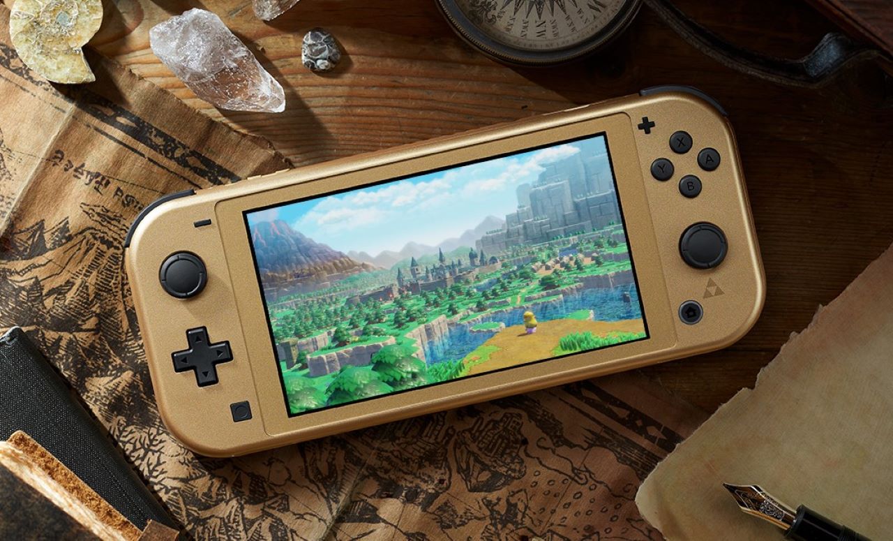 Consola Nintendo Switch Lite Hyrule Edition – 8 BITS