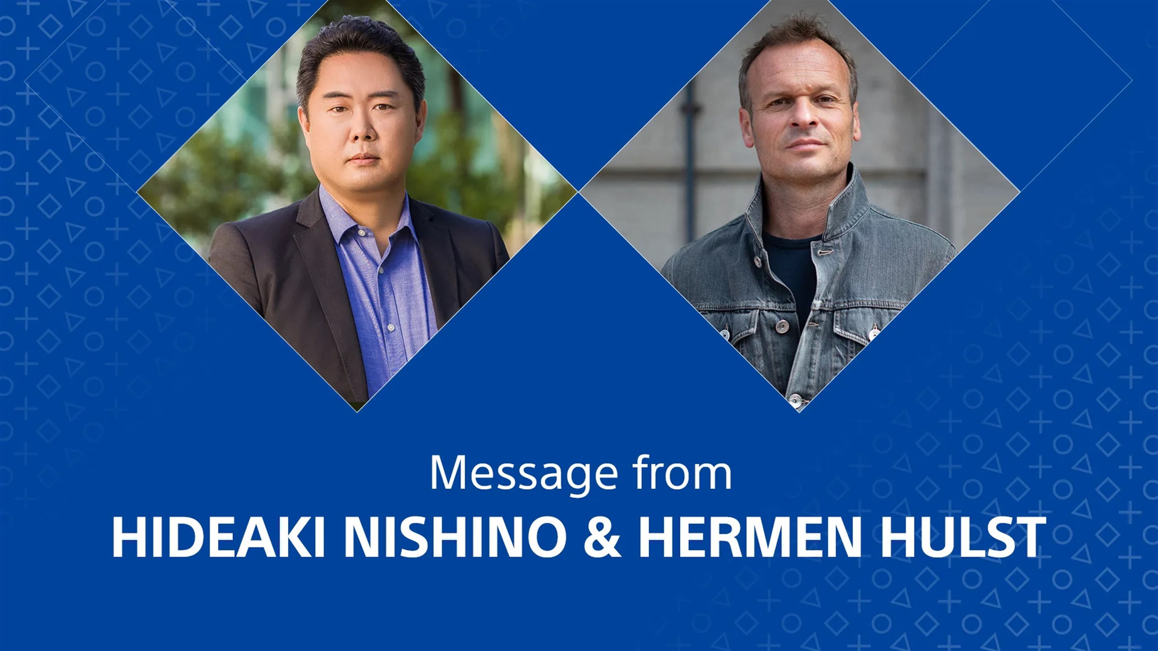 Los nuevos CEOs de PlayStation - Hideaki Nishino y Hermen Hulst