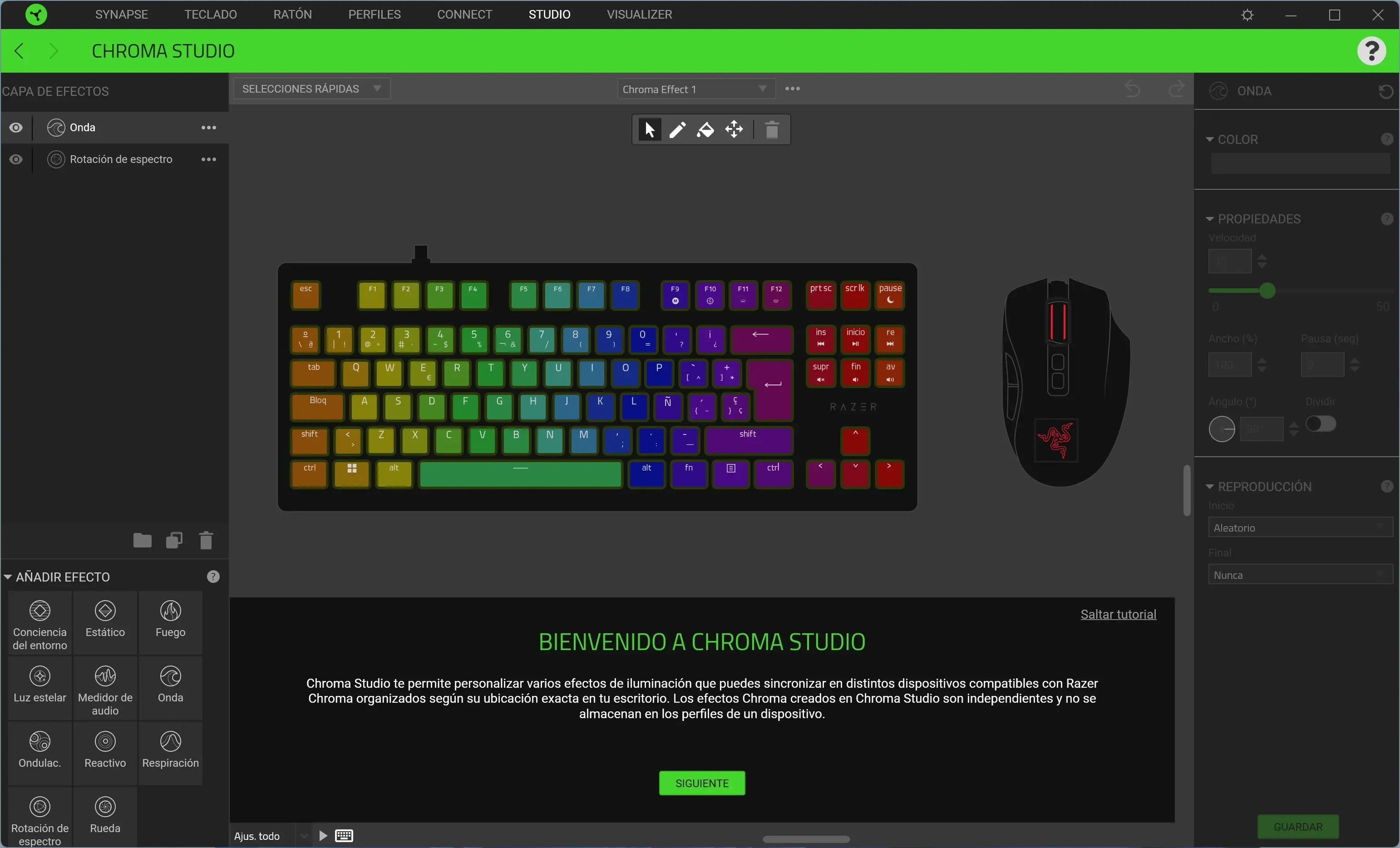 Razer Huntsman V3 X TKL configuración Razer Synapse