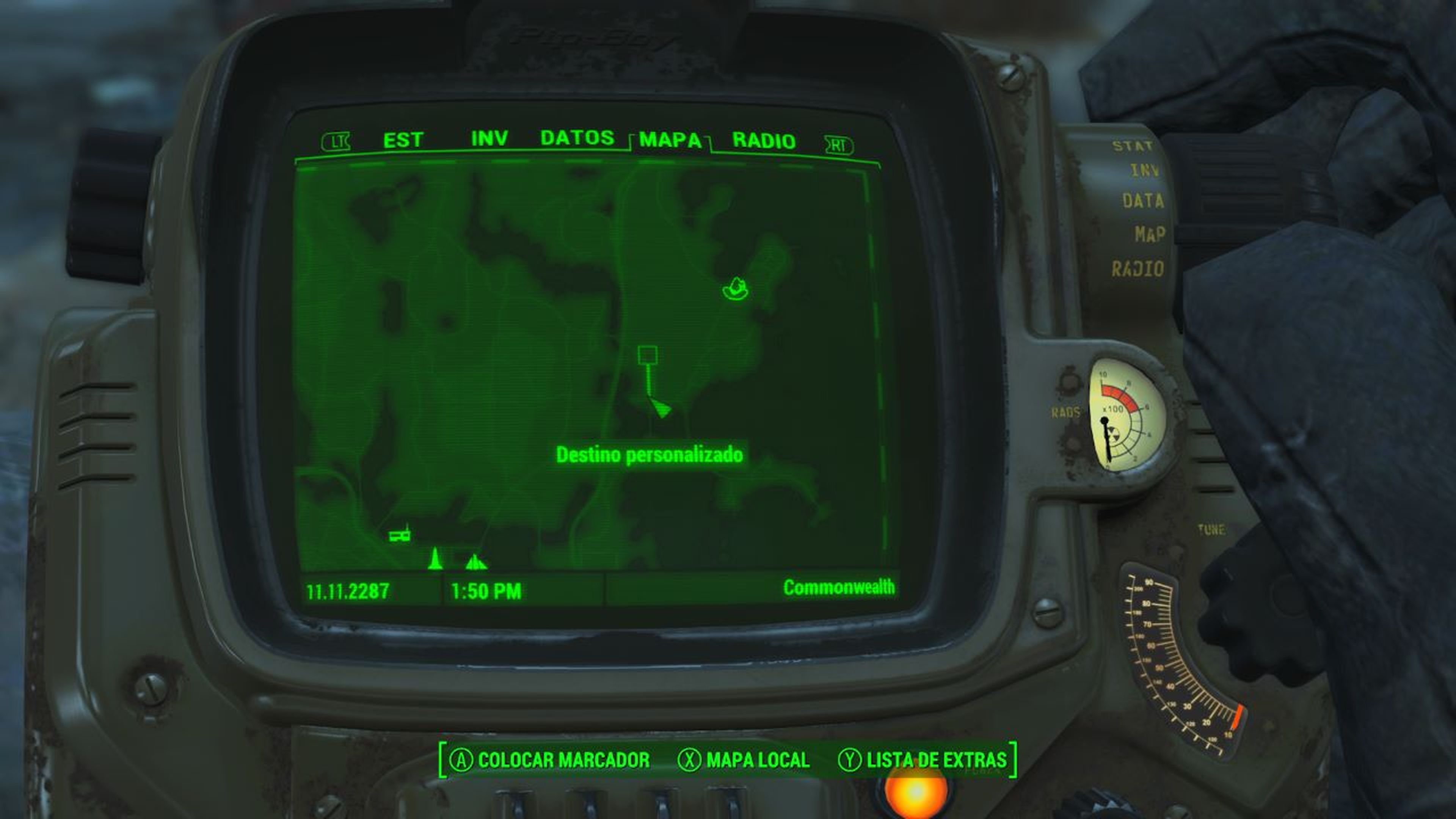 Ubicación de Estación de bombeo Vitale en Fallout 4
