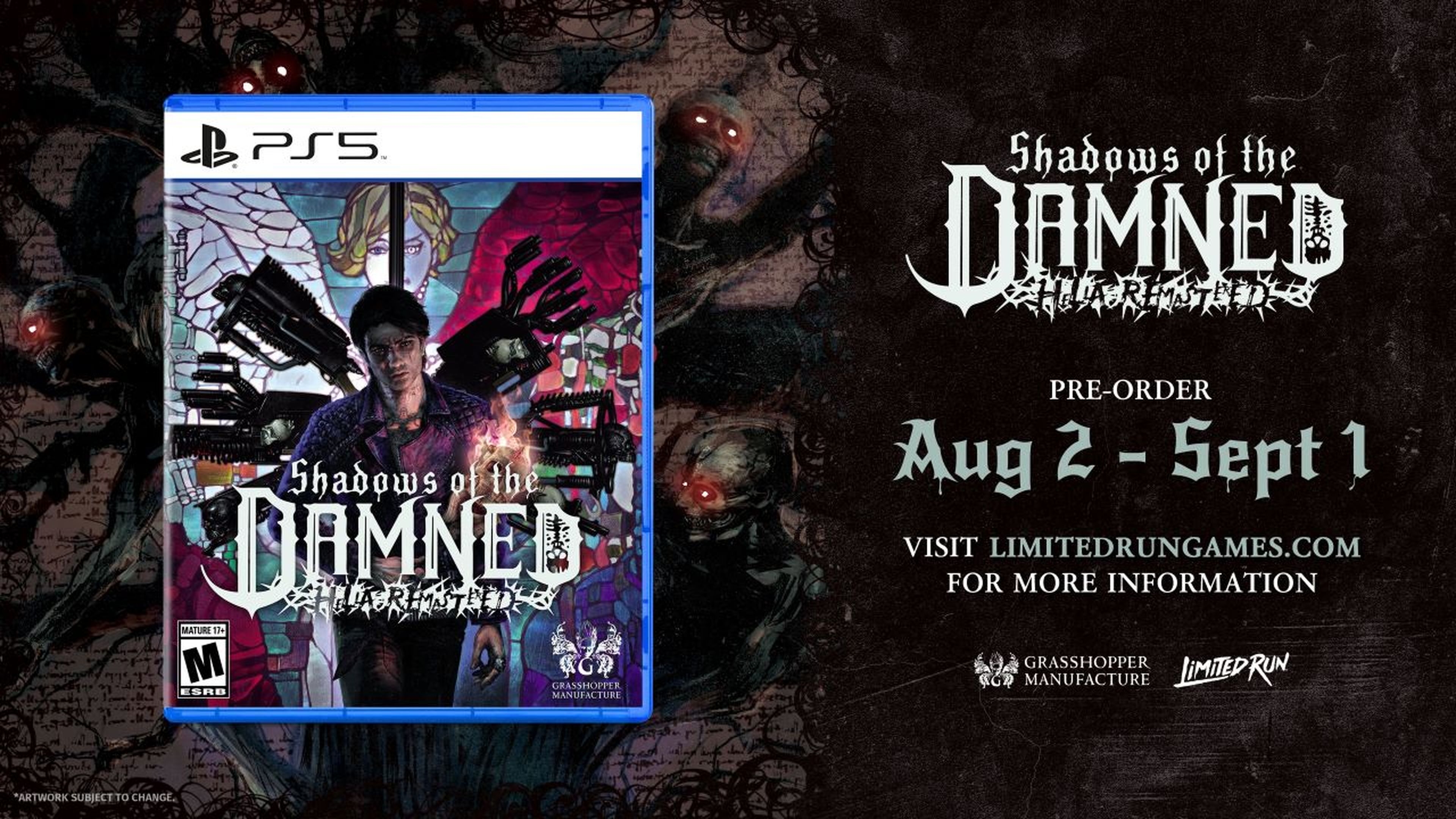 Edición sencilla de Shadows of the Damned: Hella Remastered