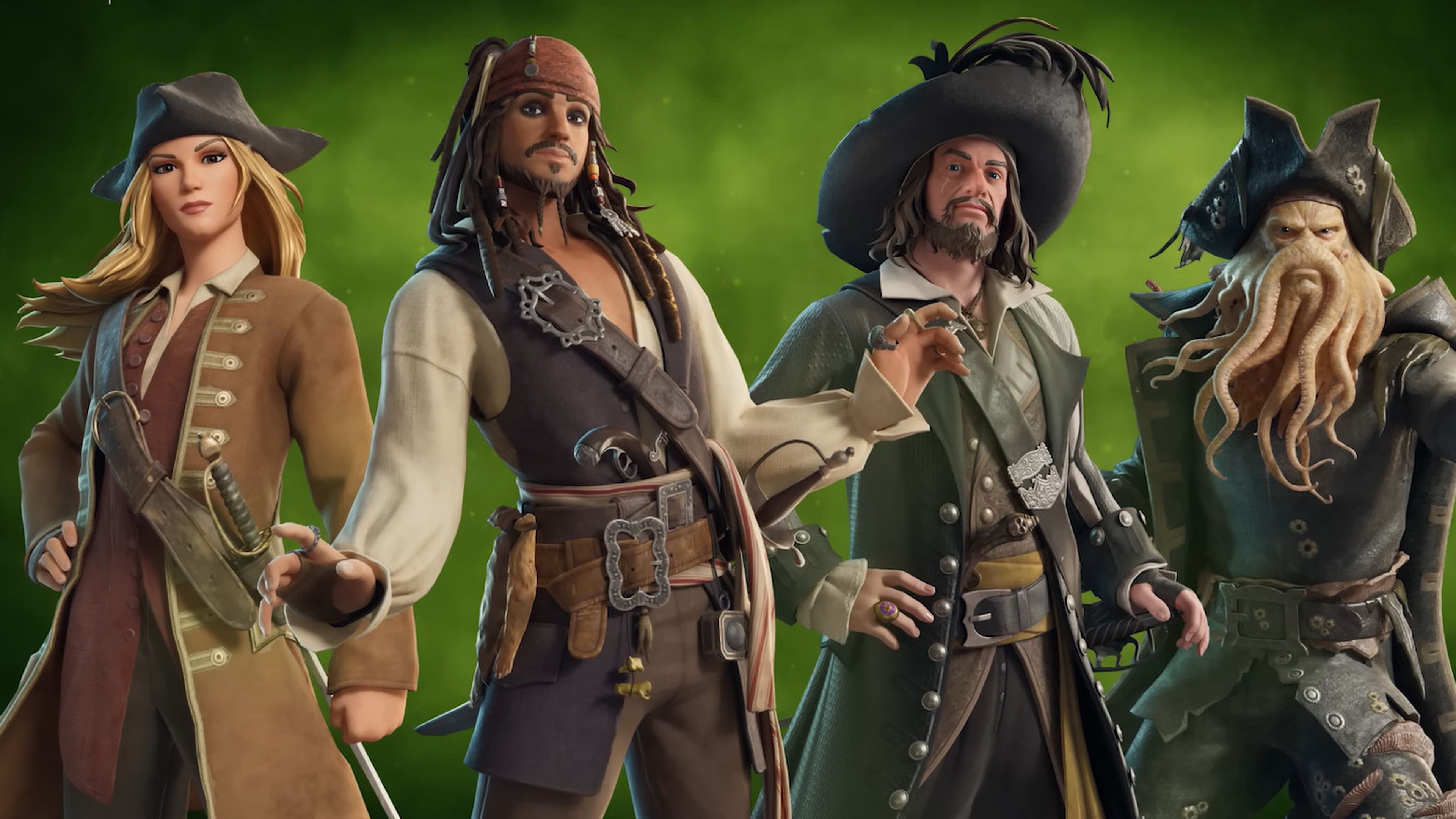 Fortnite Piratas del Caribe