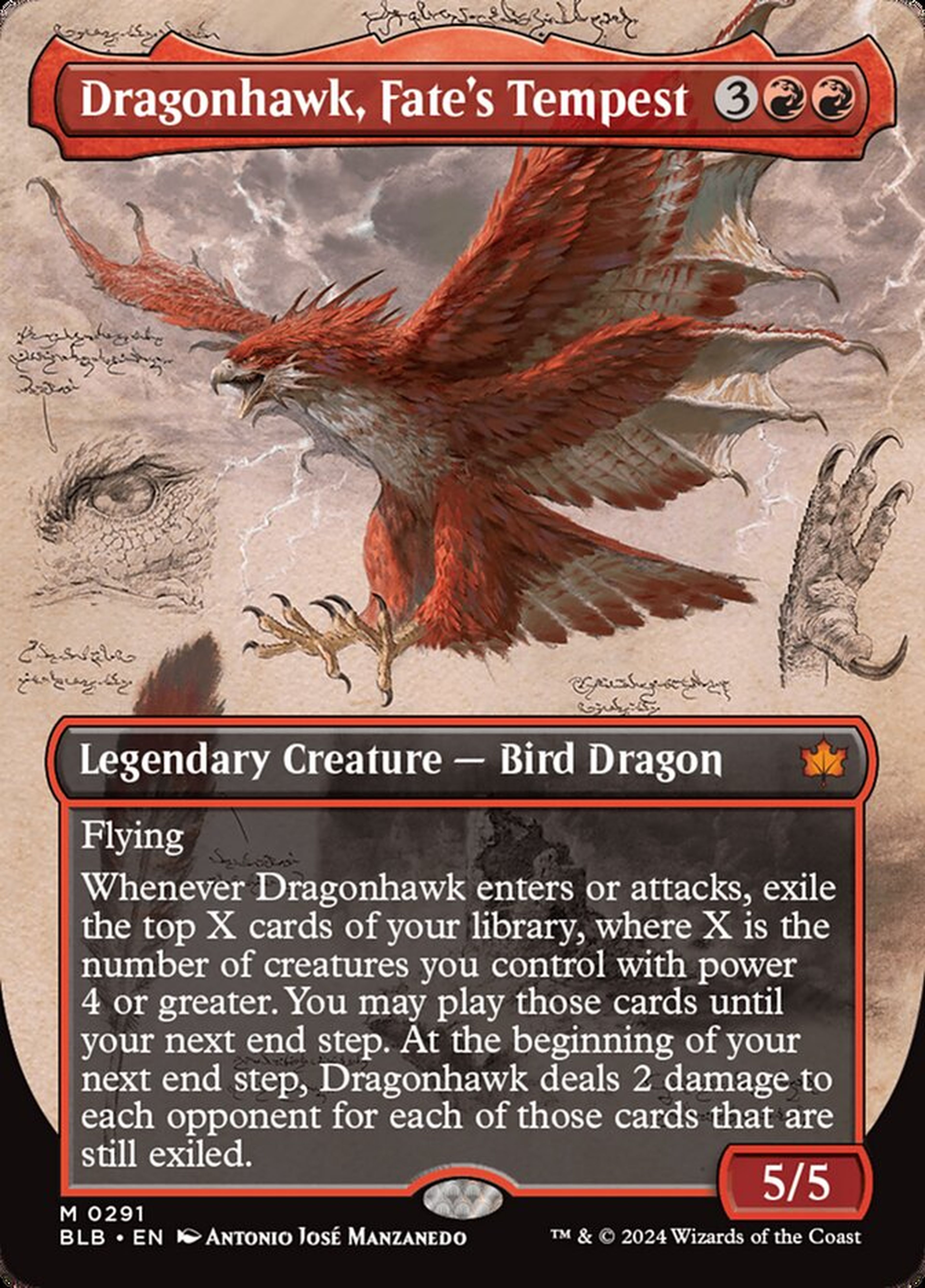 Magic Dragonhawk Fate's Tempest