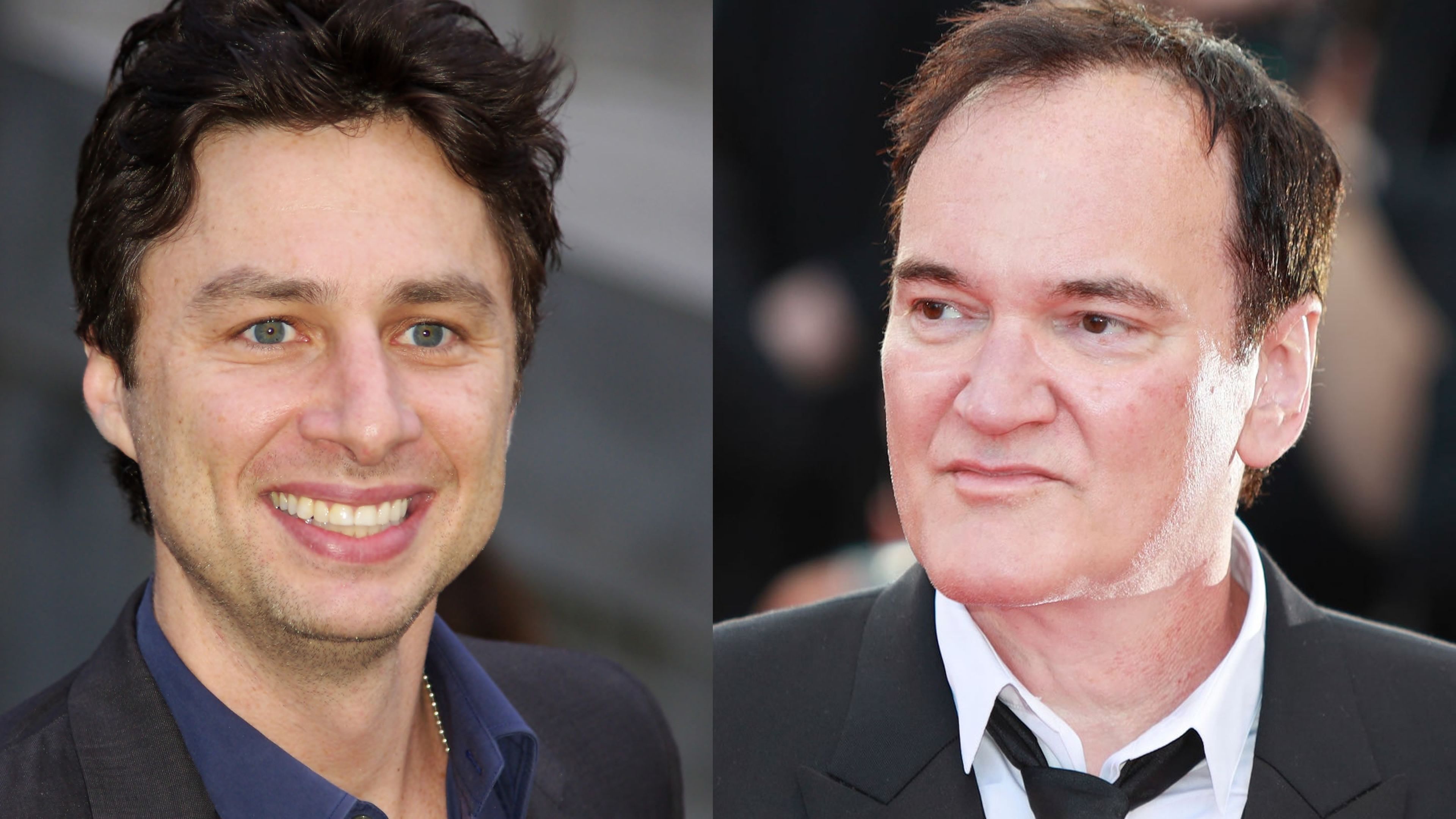 Zach Braff y Quentin Tarantino