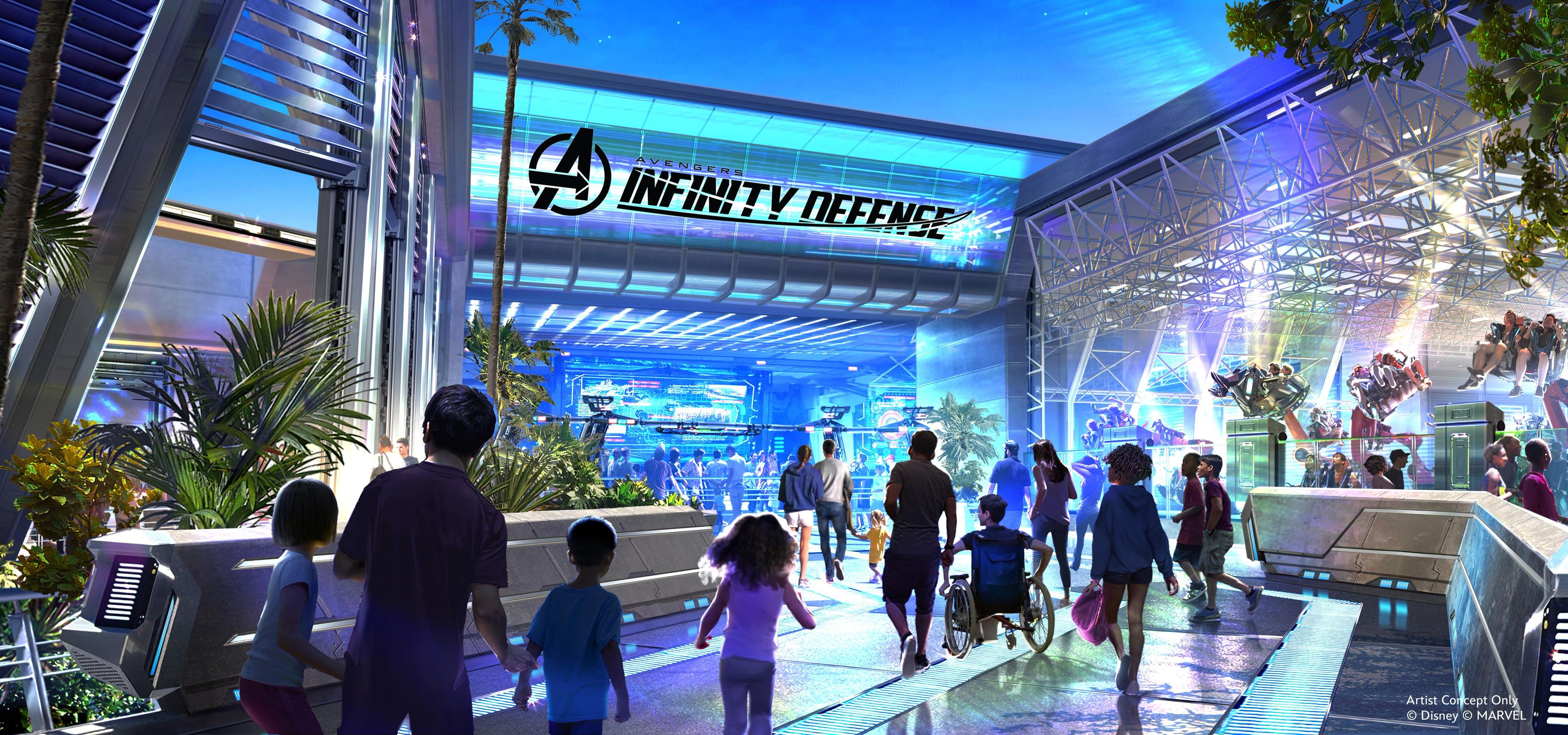 Disneyland Avengers Campus