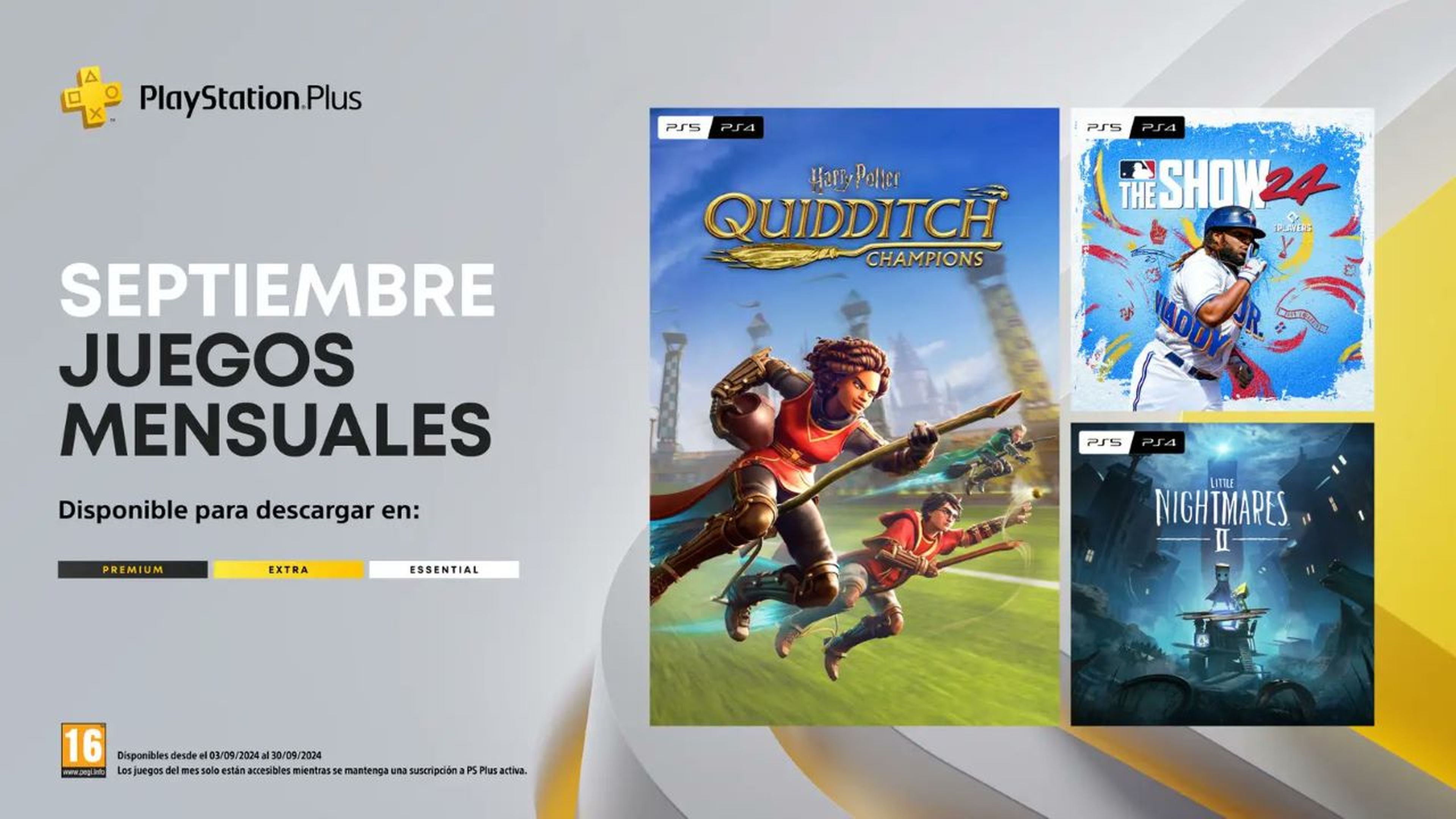 Juegos gratis de PS Plus en septiembre de 2024