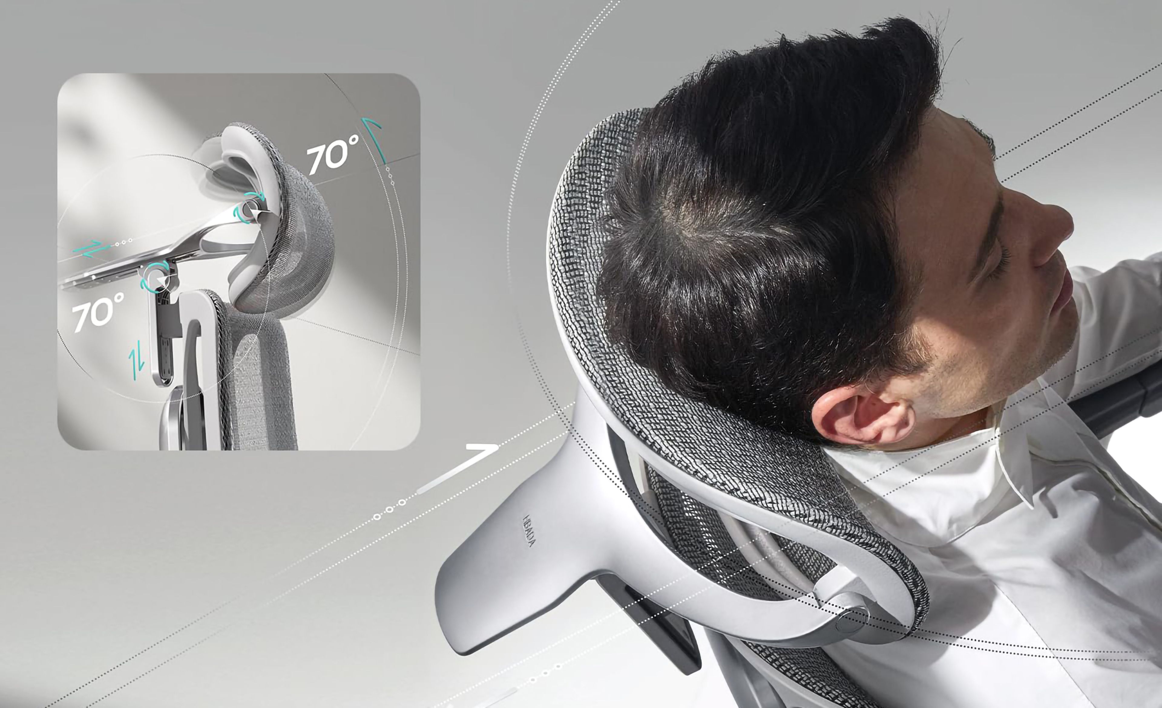 La nueva silla ergonómica de Hbada permite estar largas horas sentado sin dolores