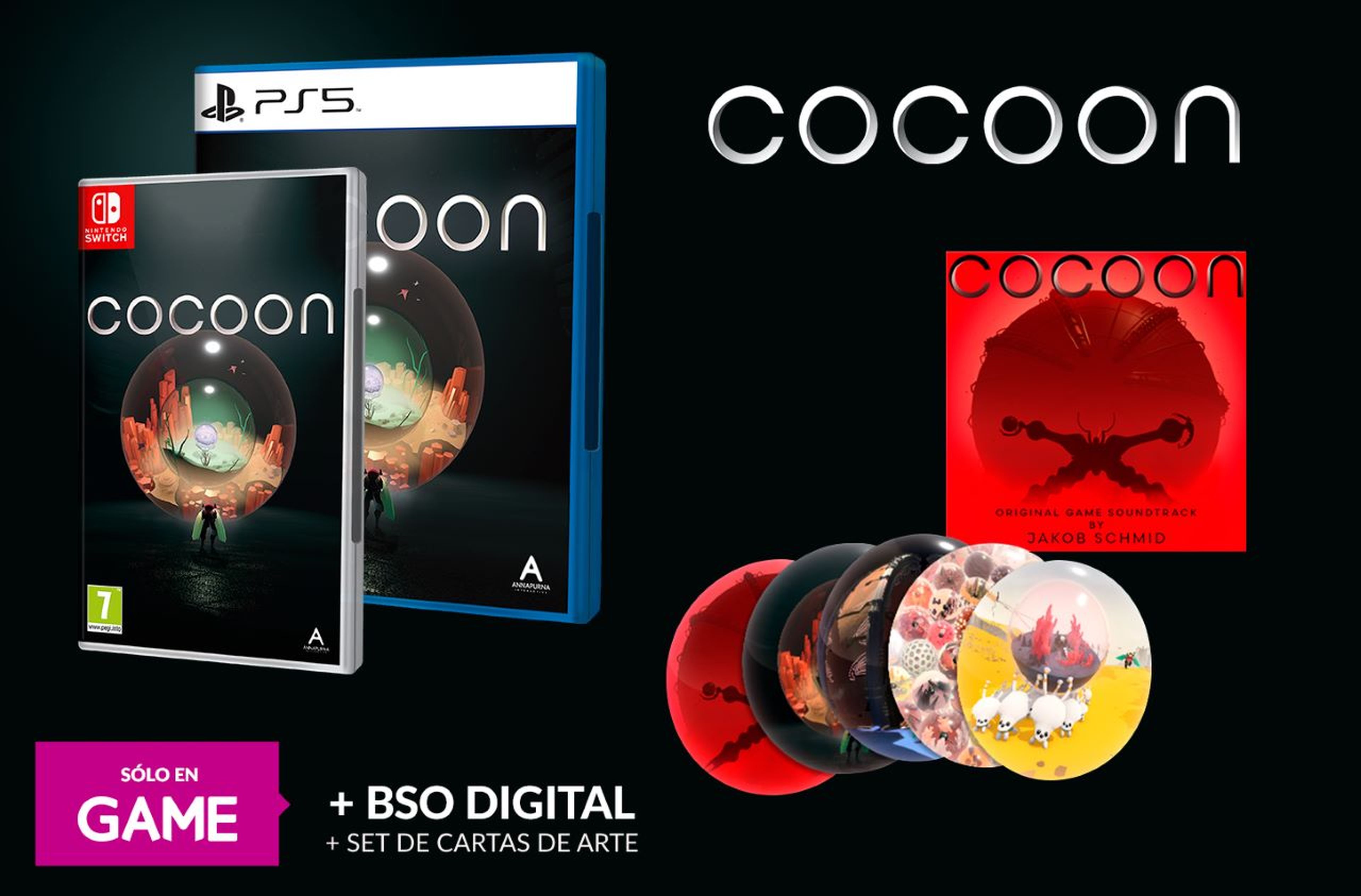 Reserva las ediciones físicas de Cocoon en GAME