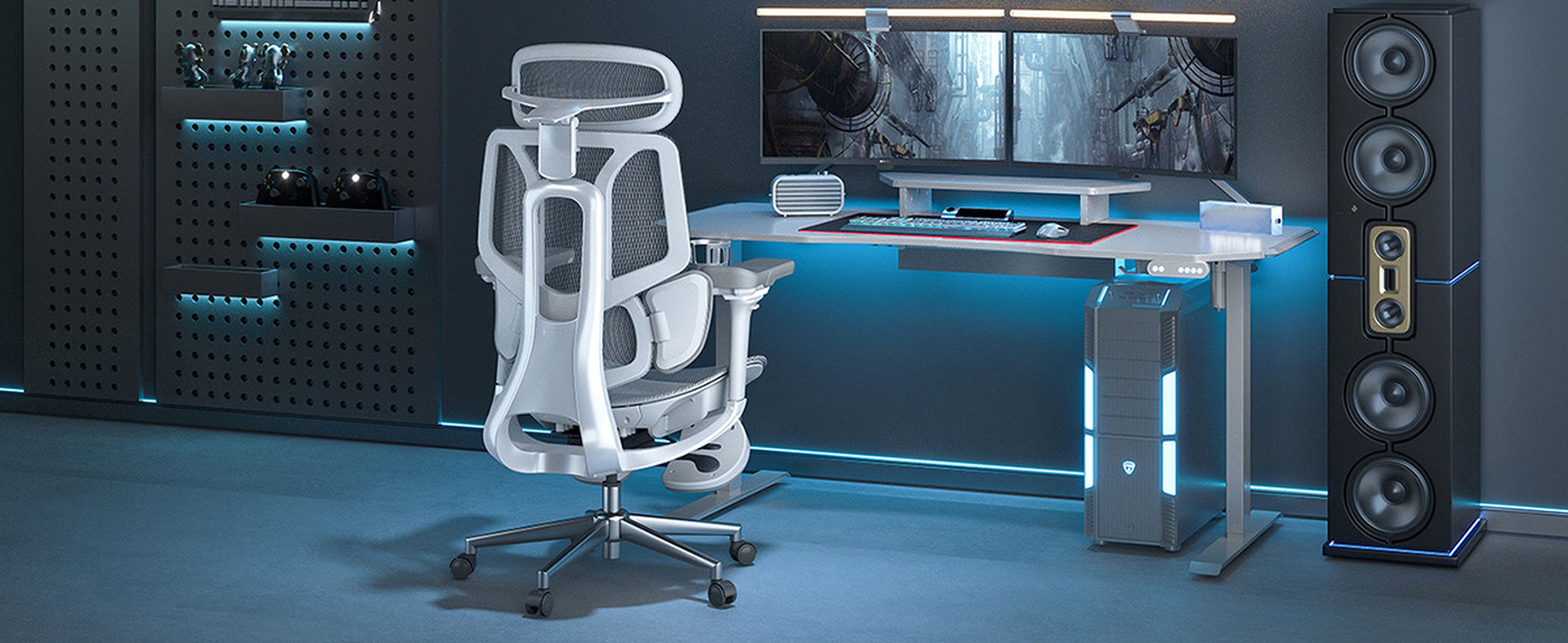 La silla ergonómica Hbada E3 Ergonomoc Gaming Chair es comodidad y diseño