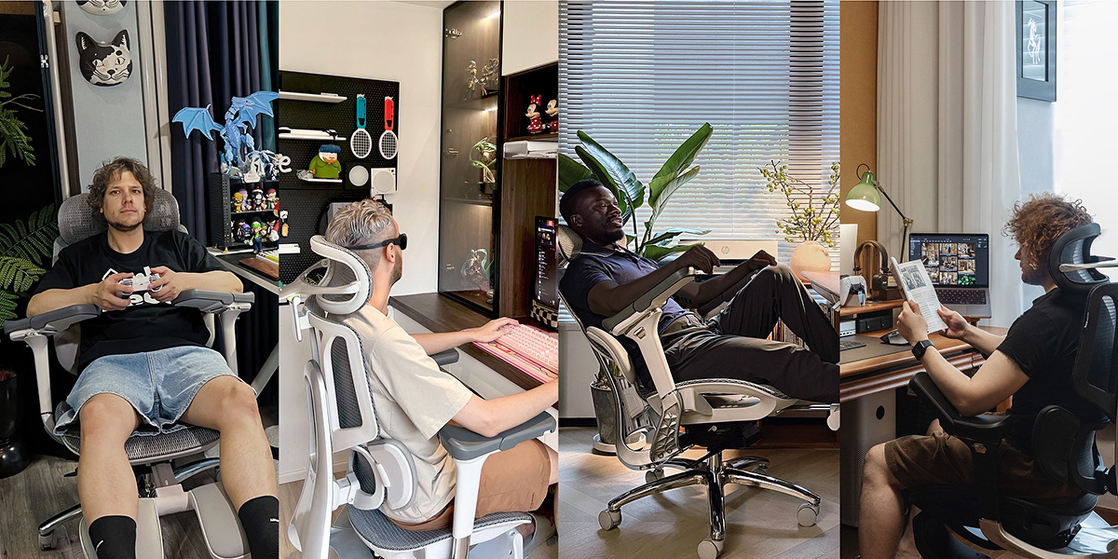 Con tecnología de detección de gravedad, esta silla de gaming soporta diferentes pesos y tamaños