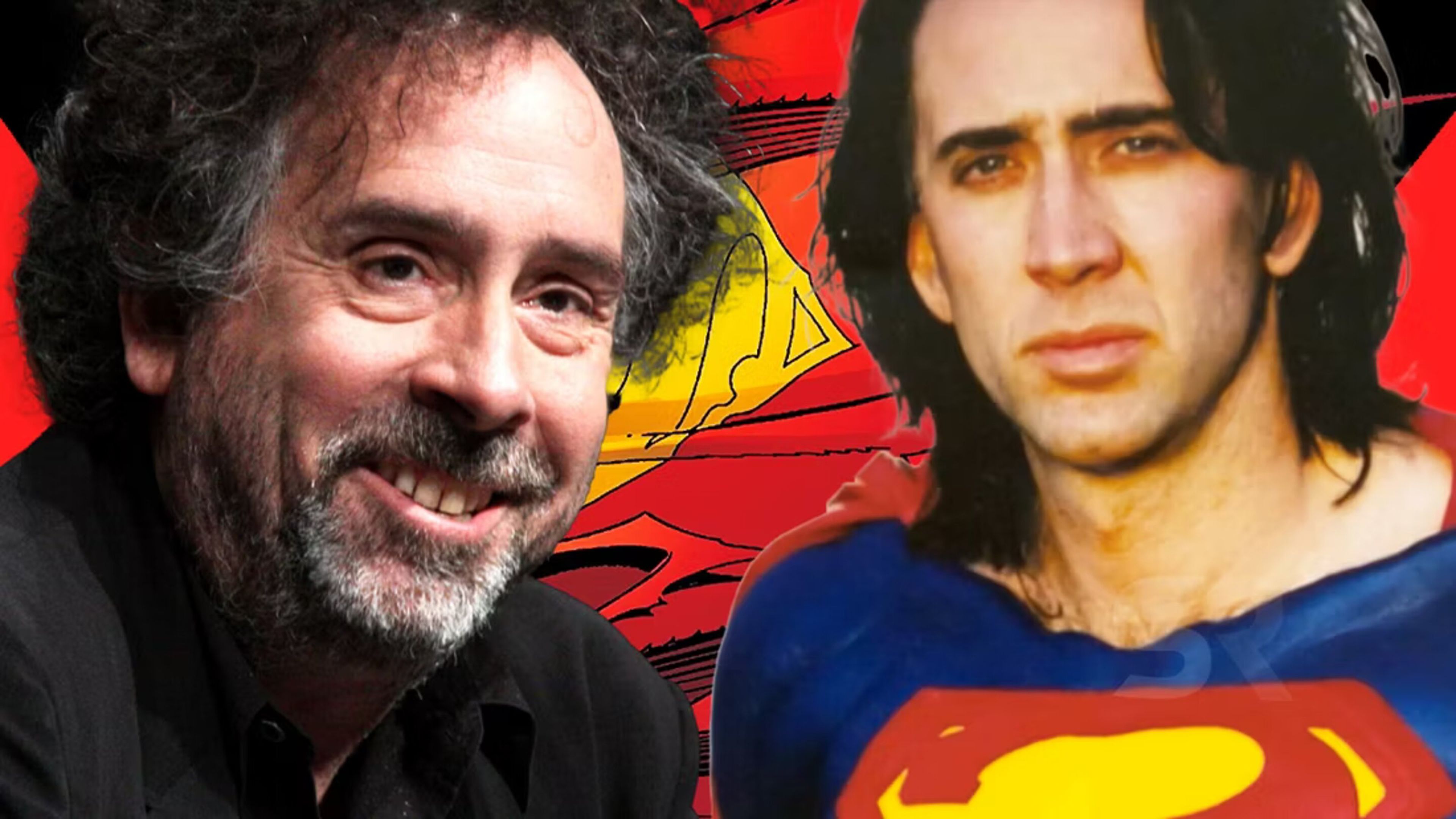 Tim Burton no tiene buenas palabras para Superman Lives, la película cancelada del Hombre de Acero con Nicolas Cage como protagonista 