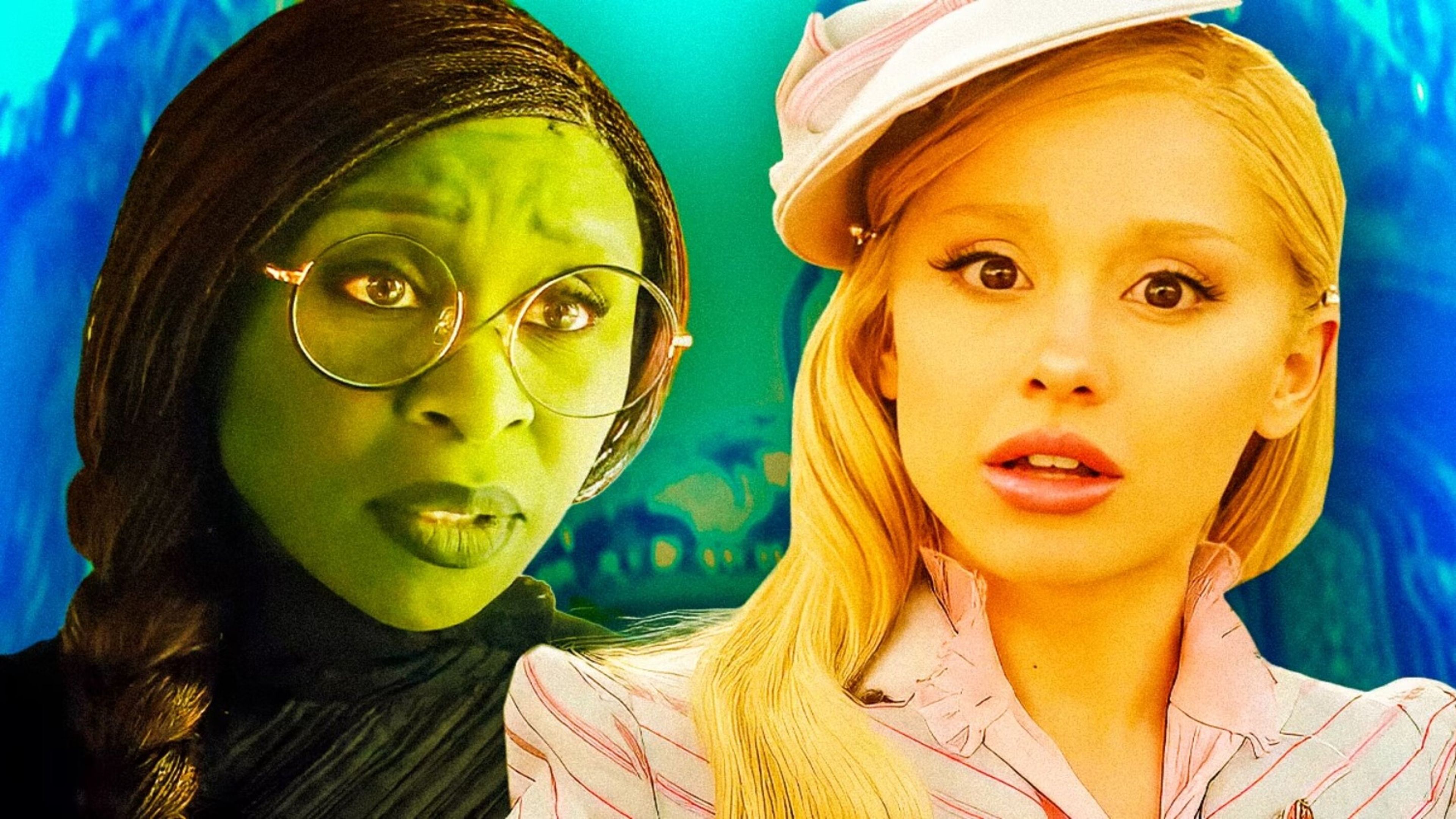 Así son los nuevos carteles de cine de Wicked, la película de Ariana Grande y Cynthia Erivo sobre la Cruel Bruja del Oeste