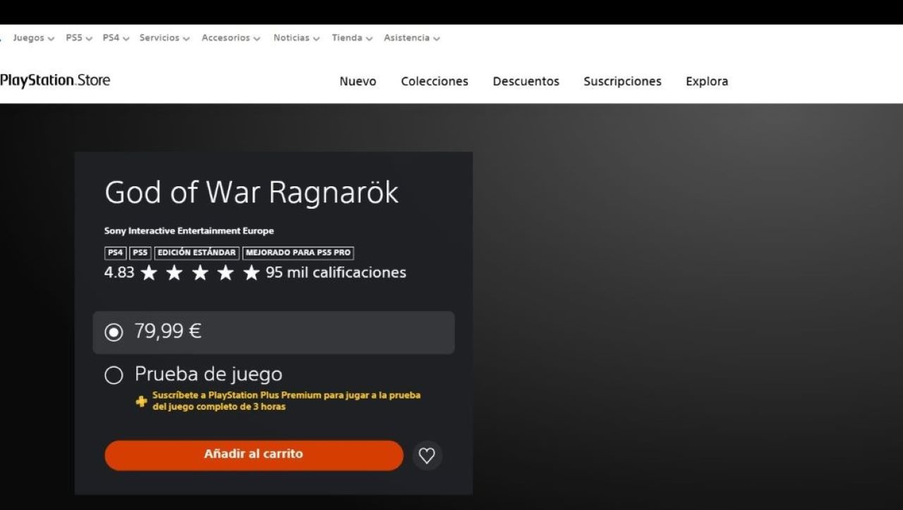 Capture God of War Ragnarok est compatible avec PS5 Pro