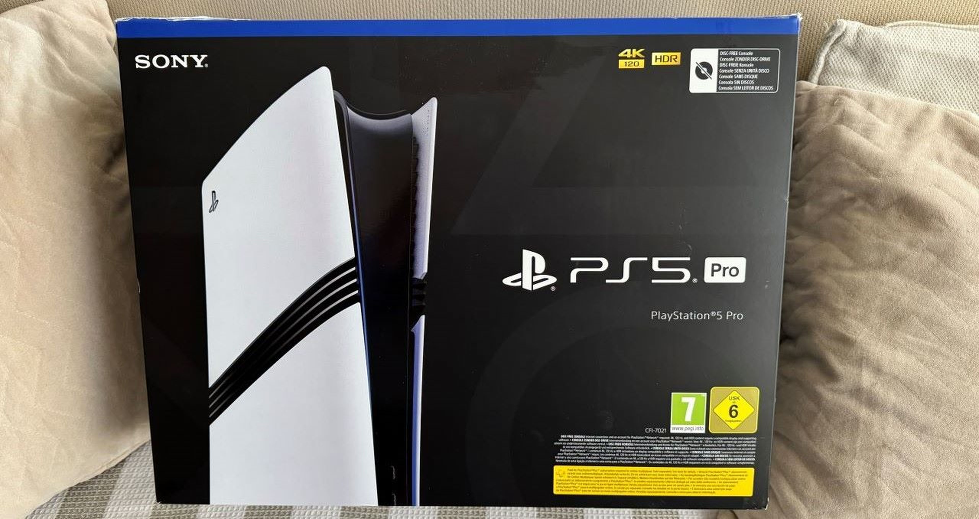 Caja de PS5 Pro