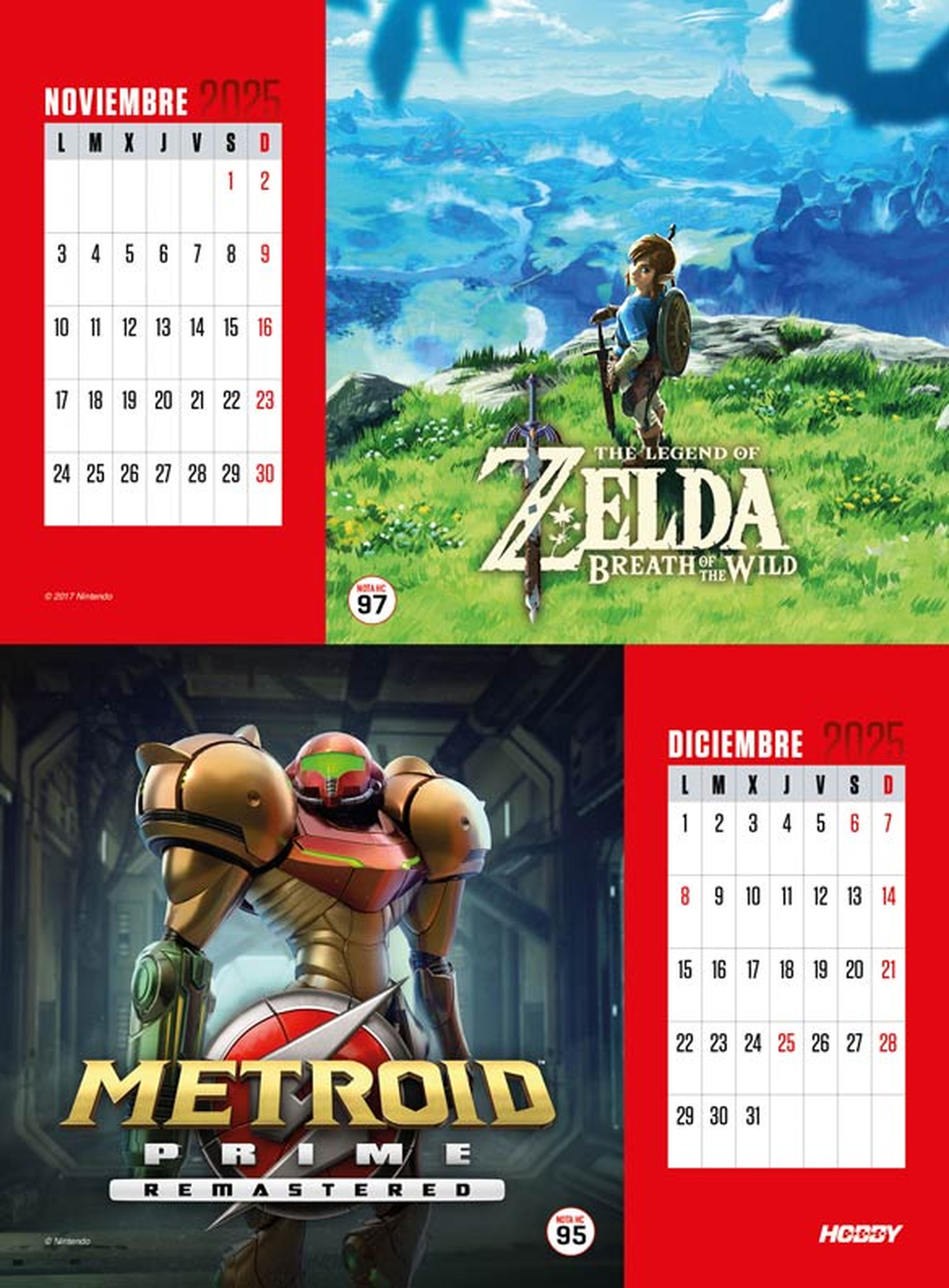 Hobby Consolas 402, ya a la venta ¡con un calendario de Nintendo Switch de regalo!