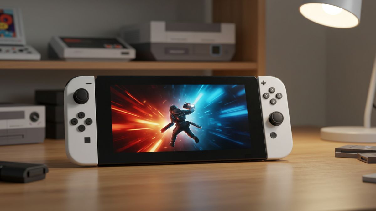 Una réplica de Nintendo Switch 2 aparece en CES 2025 y sus creadores