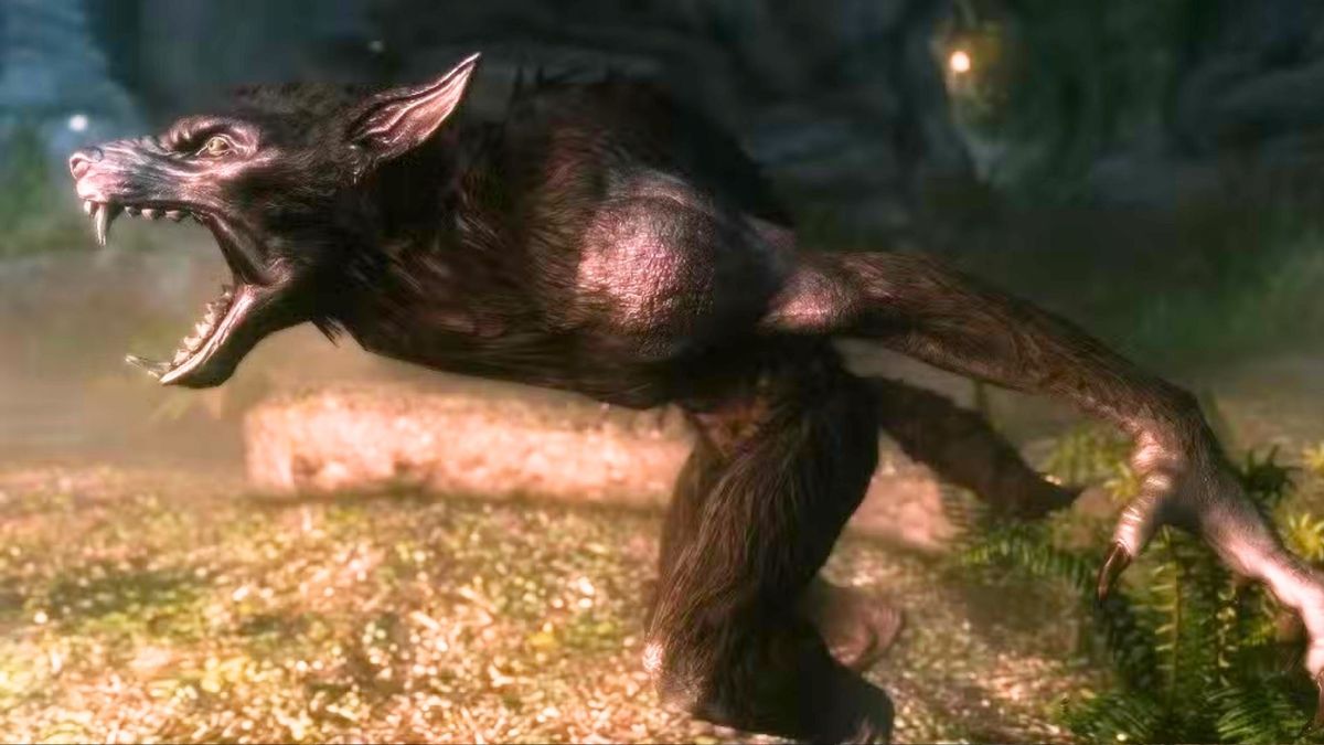 Los hombres lobo de Skyrim estuvieron a punto de no aparecer en el juego por su horrible diseño, pero un "héroe" trabajó en secreto para mejorarlos