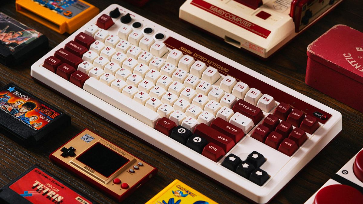 ¿Amante de lo retro? Vas a querer este teclado de 8Bitdo sí o sí