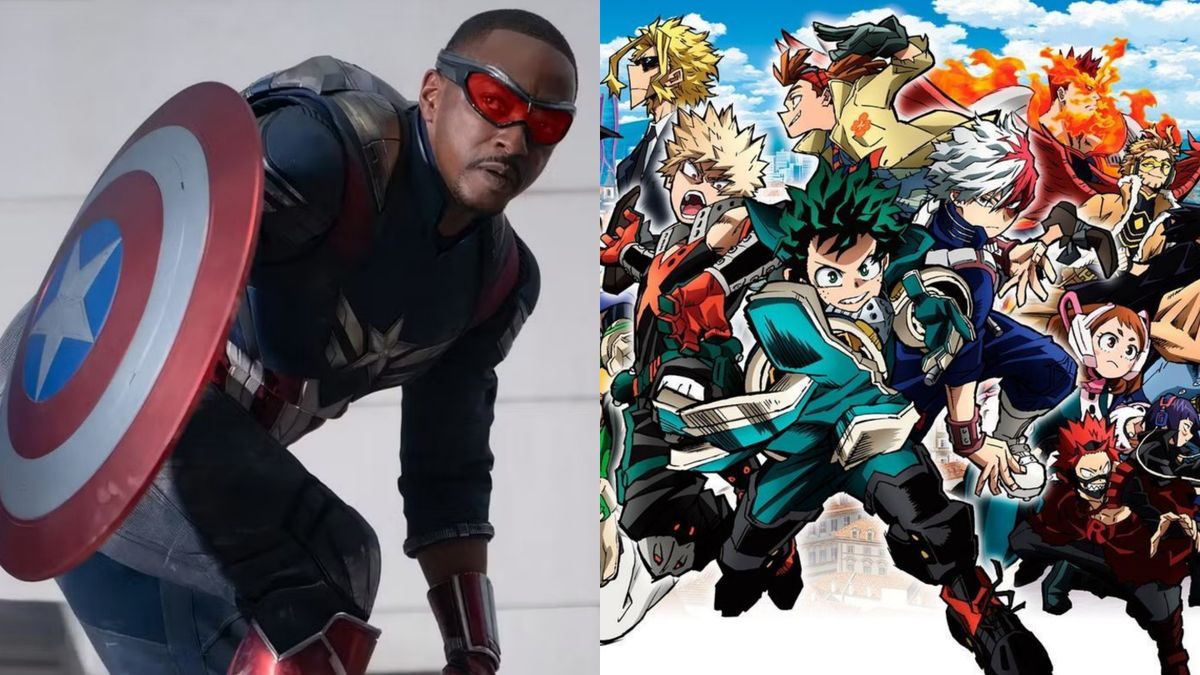 Capitán América: Brave New World une fuerzas con My Hero Academia presentando al compañero perfecto para Sam Wilson