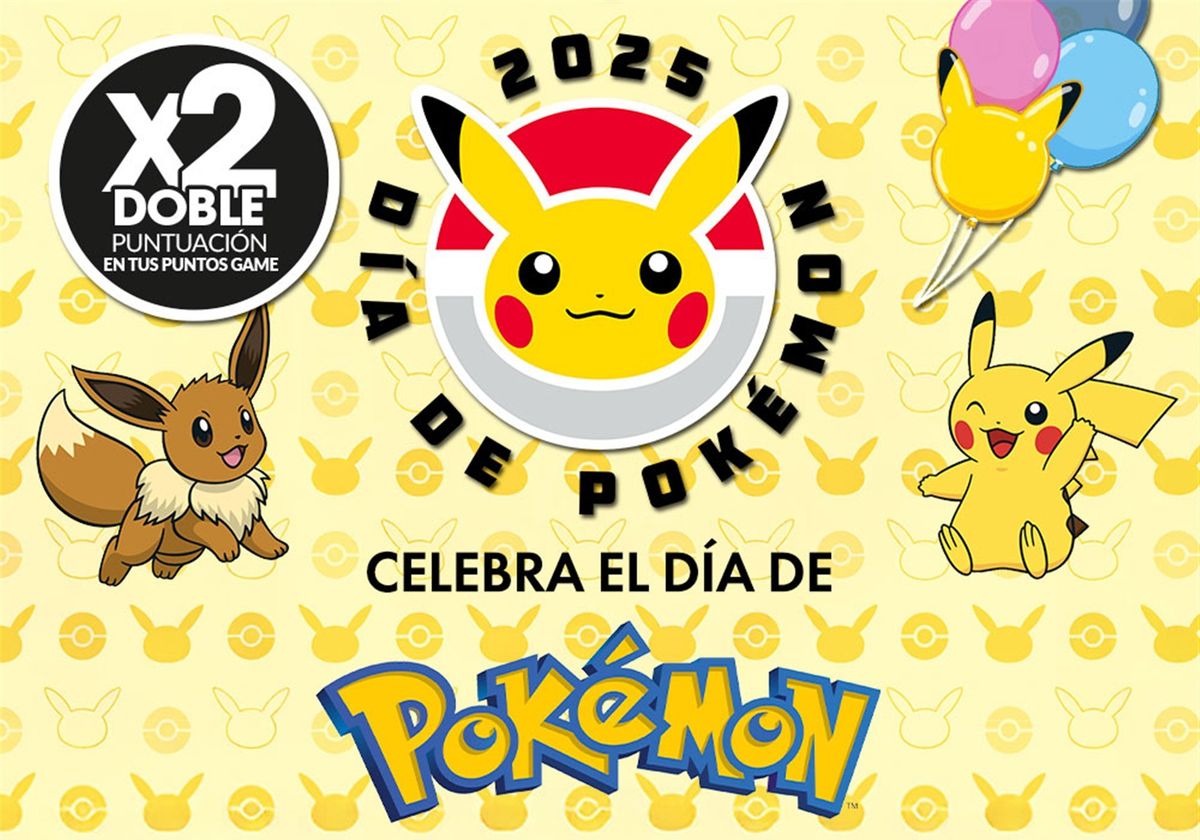 ¡Celebra el Día de Pokémon 2025 en GAME! Consigue packs especiales, regalos exclusivos… ¡Y más!