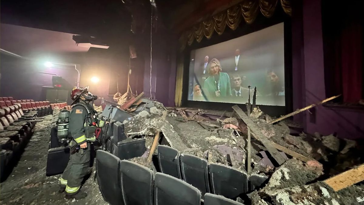 Una pareja sufre el derrumbe de un cine mientras veía Capitán América: Brave New World: "No es el tipo de cine interactivo que buscas"