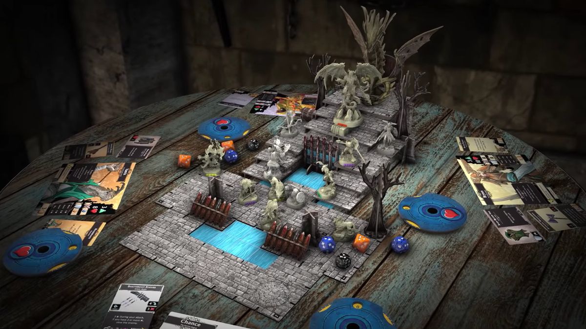 6 juegos de mesa dungeon crawler como HeroQuest, Descent y más