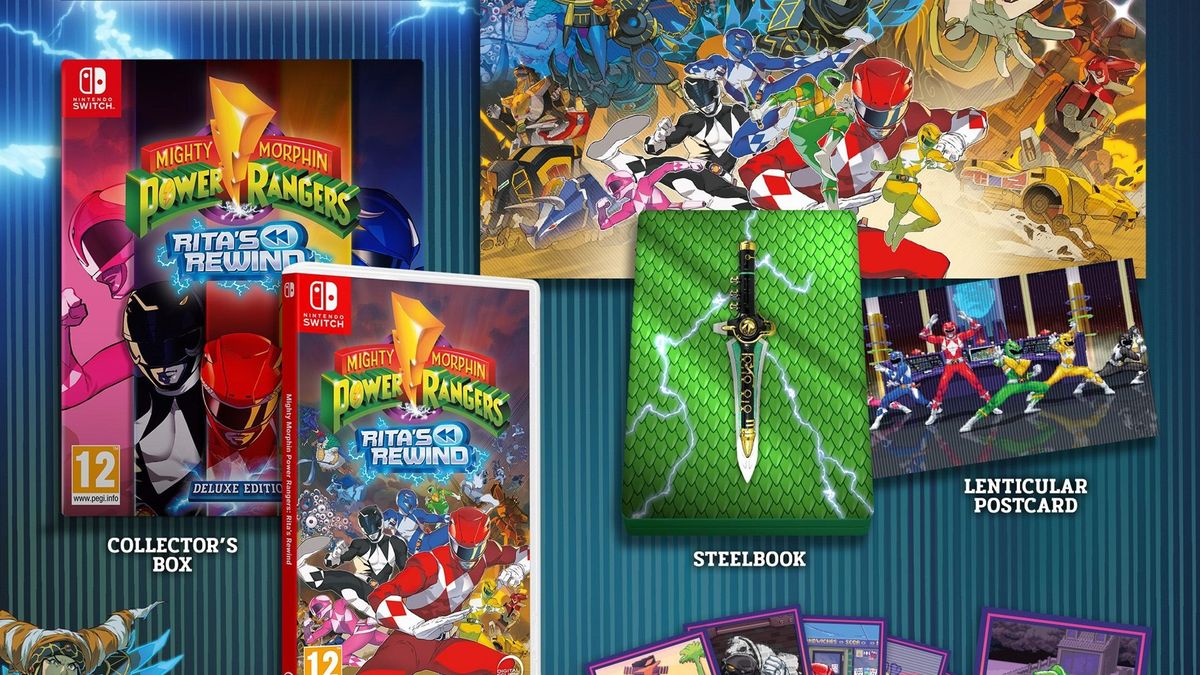 Reserva Mighty Morphin Power Rangers: Rita's Rewind en GAME y consigue su Deluxe Edition exlusiva de sus tiendas