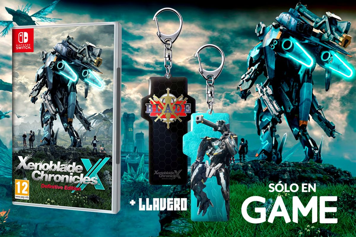 Reserva Xenoblade Chronicles X: Definitive Edition en GAME y llévate gratis un llavero exclusivo de regalo