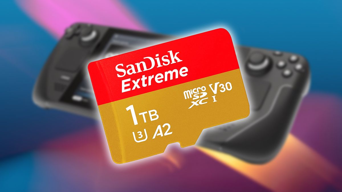 Esta microSD de 1TB es de las más rápidas para Steam Deck, y Amazon la tiene en oferta