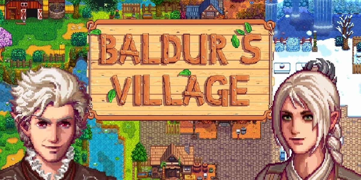 Ya puedes jugar a Baldur’s Village, el mod para Stardew Valley que ha impresionado a los creadores de Baldur’s Gate 3