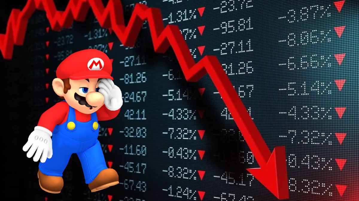 Nintendo pierde casi un 10% en bolsa, una fuerte caída que no tiene nada que ver con Switch 2, sino con los aranceles de Estados Unidos