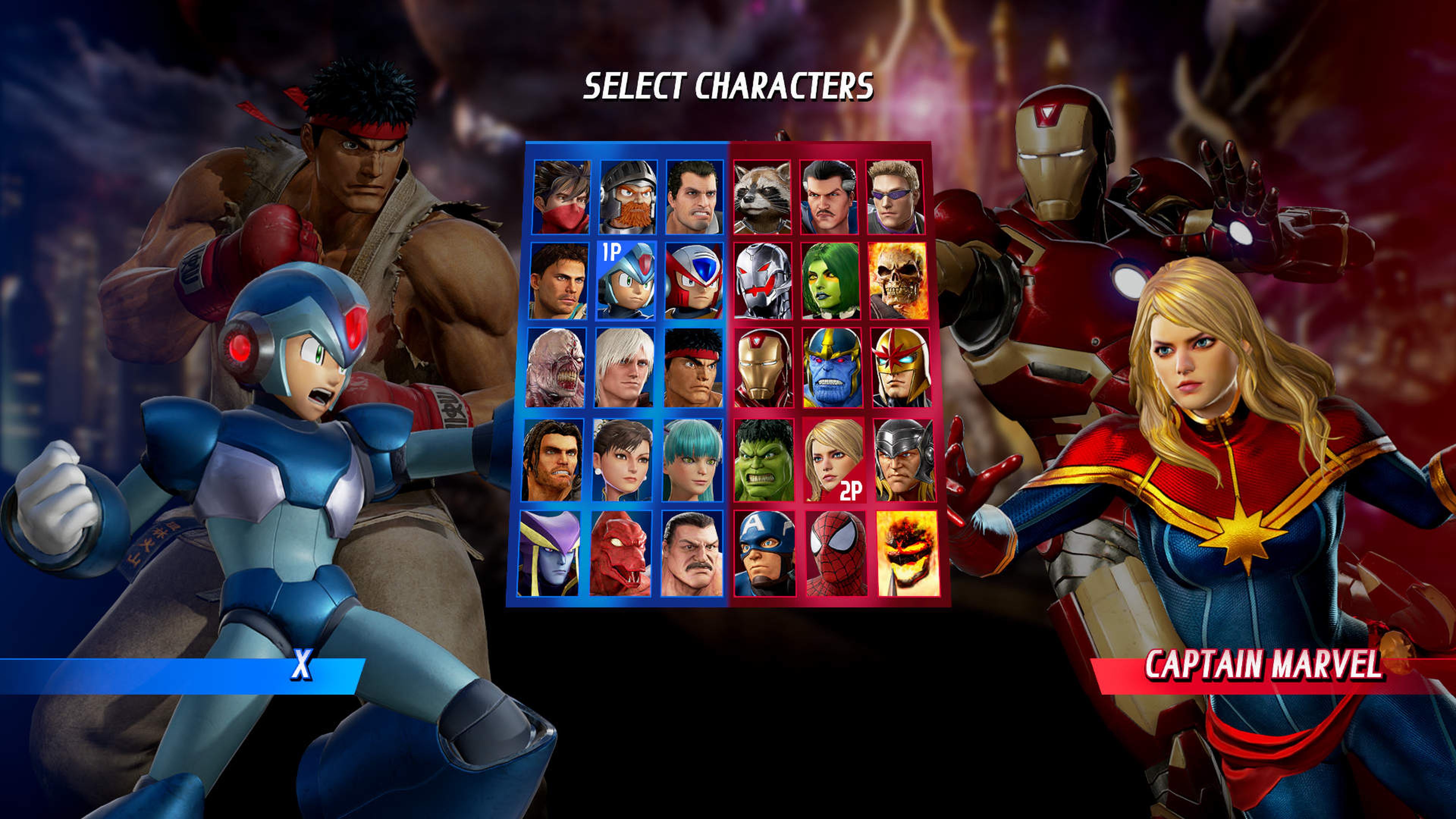 Marvel vs Capcom parche