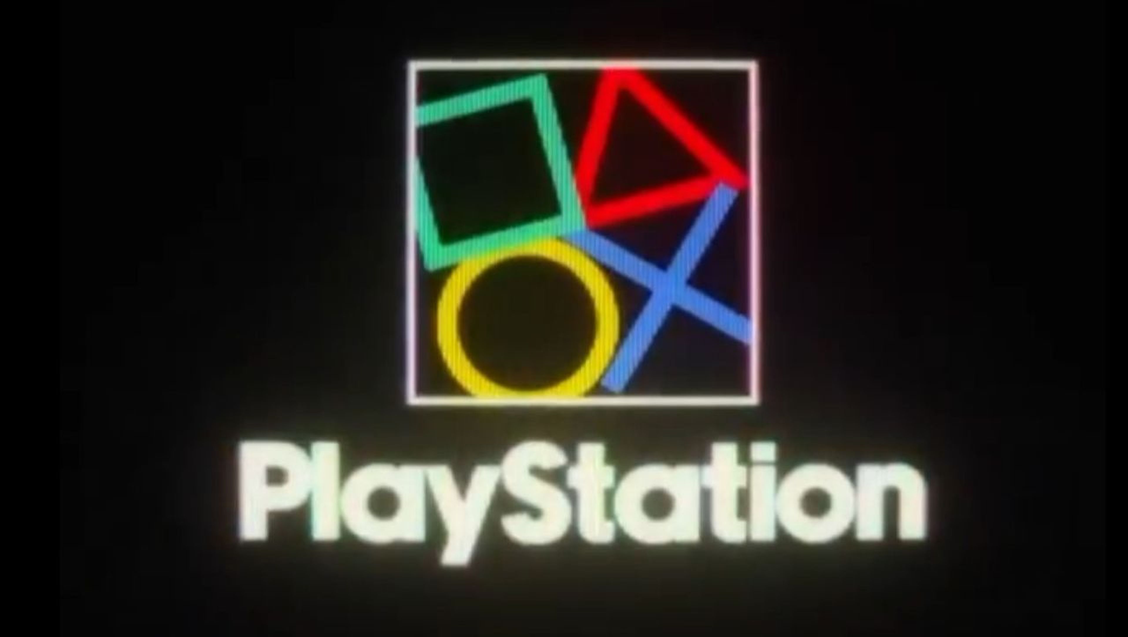 Logo retro de PlayStation hecho por un diseñador