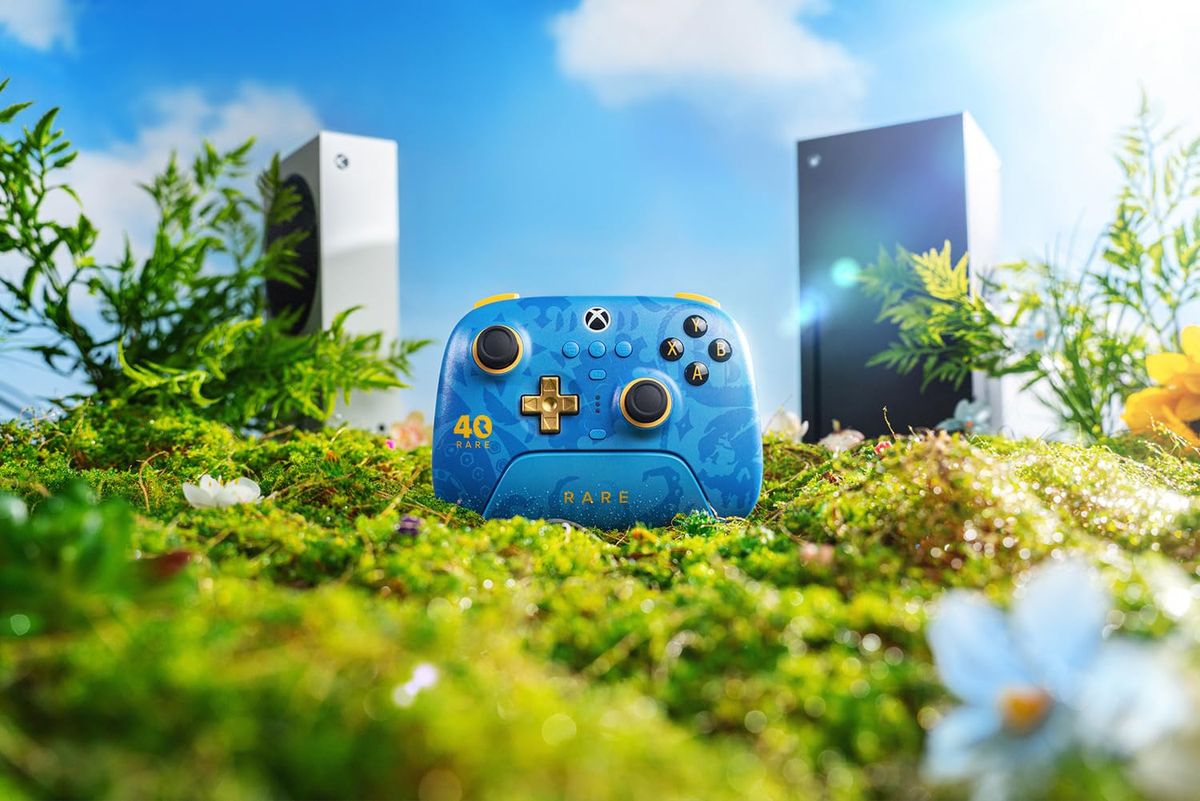 Rare celebra su 40 aniversario con un mando especial para Xbox, Windows y Android que ha sido filtrado por Amazon