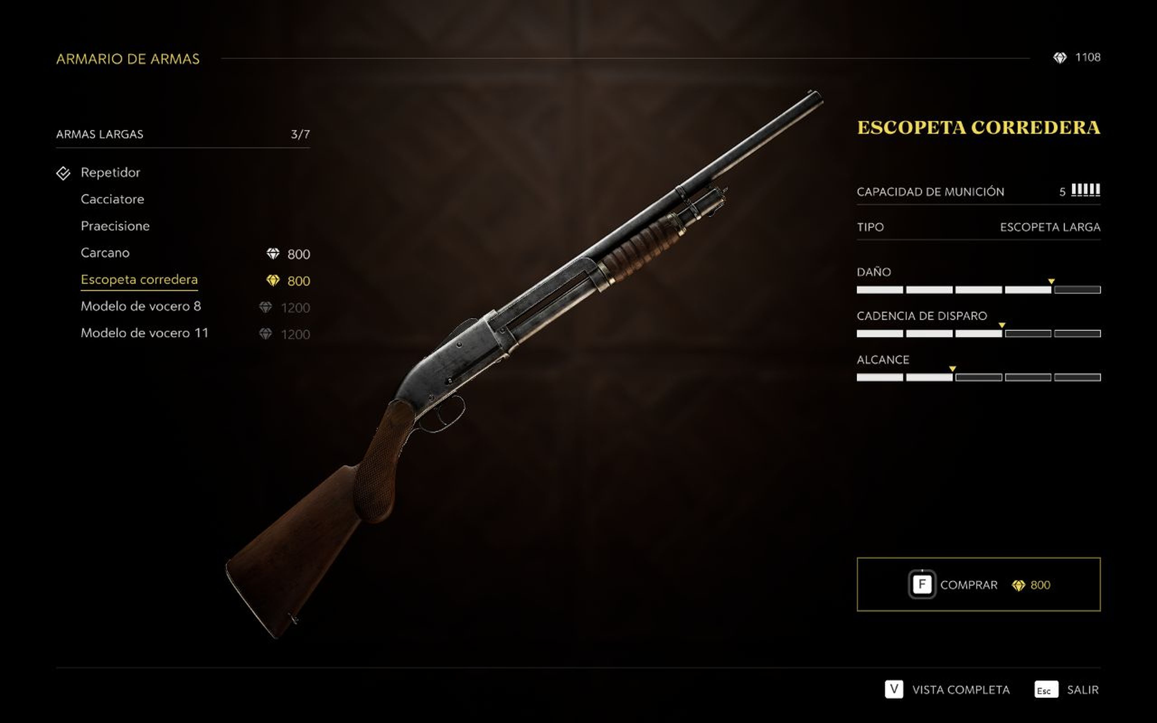 Las mejores armas de Mafia: The OId Country