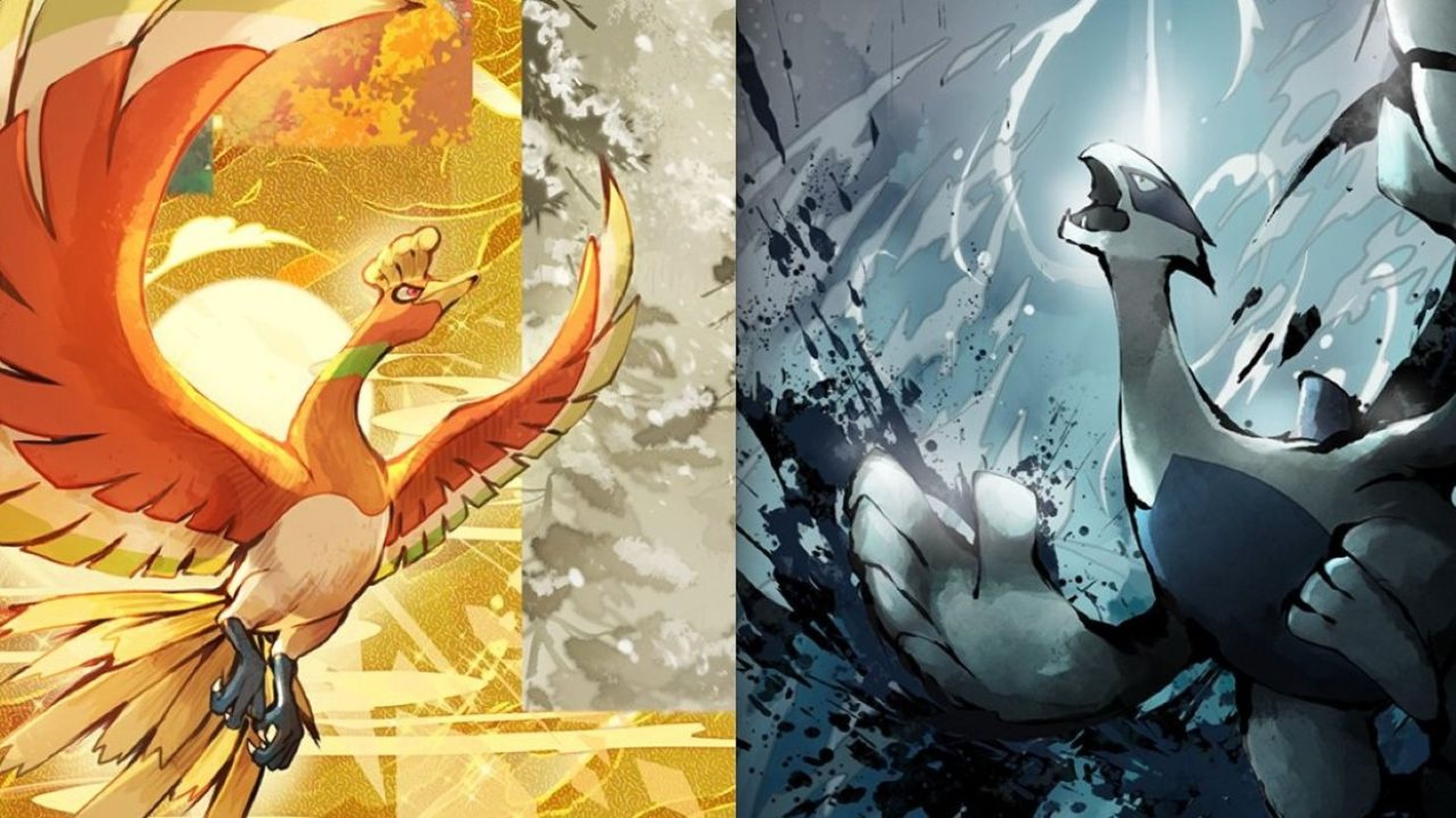 Primeras cartas EX inmersivas de Ho-Oh y Lugia en Pokémon TCG Pocket