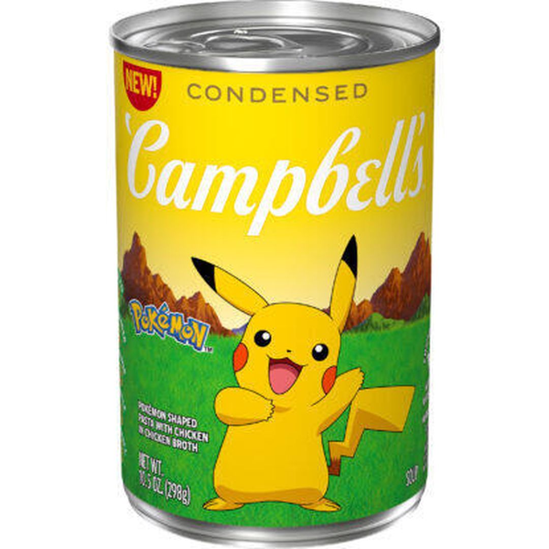 Sopas Campbell Pokemon