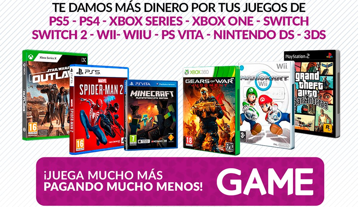 Este verano, consigue más dinero en GAME vendiendo tus juegos de segunda mano gracias al incremento de la valoración