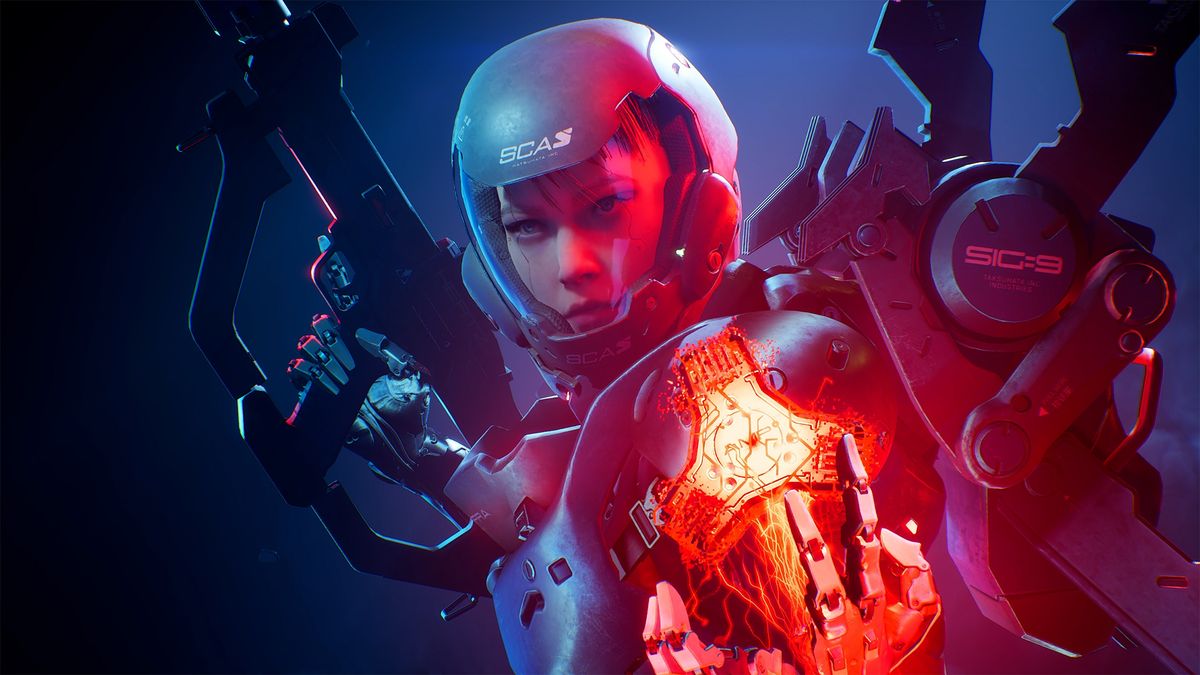 Análisis de Metal Eden, un DOOM de ciencia ficción con personalidad propia, ideas prestadas y acción que no da tregua