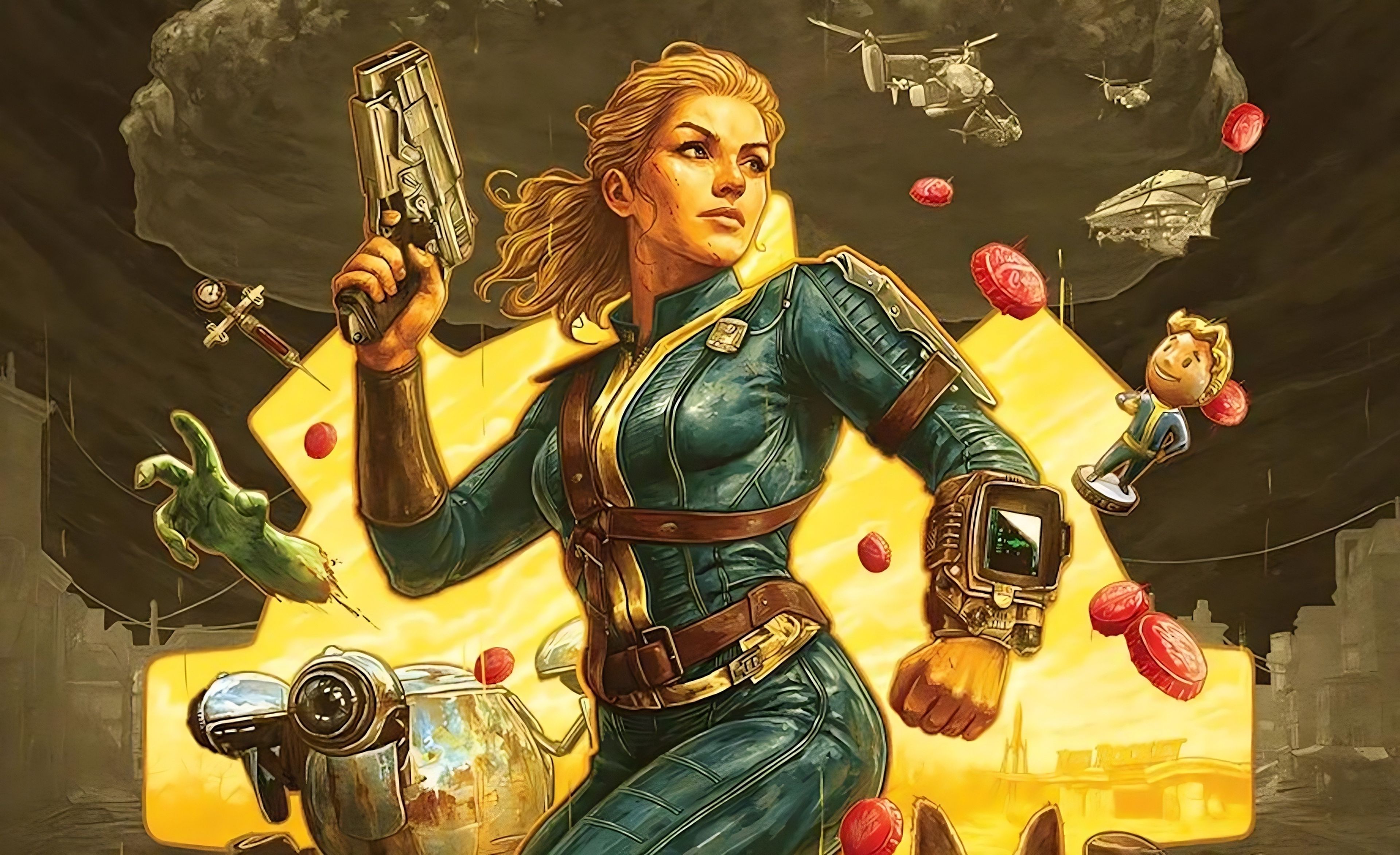 Fallout 4 10th anniversary art