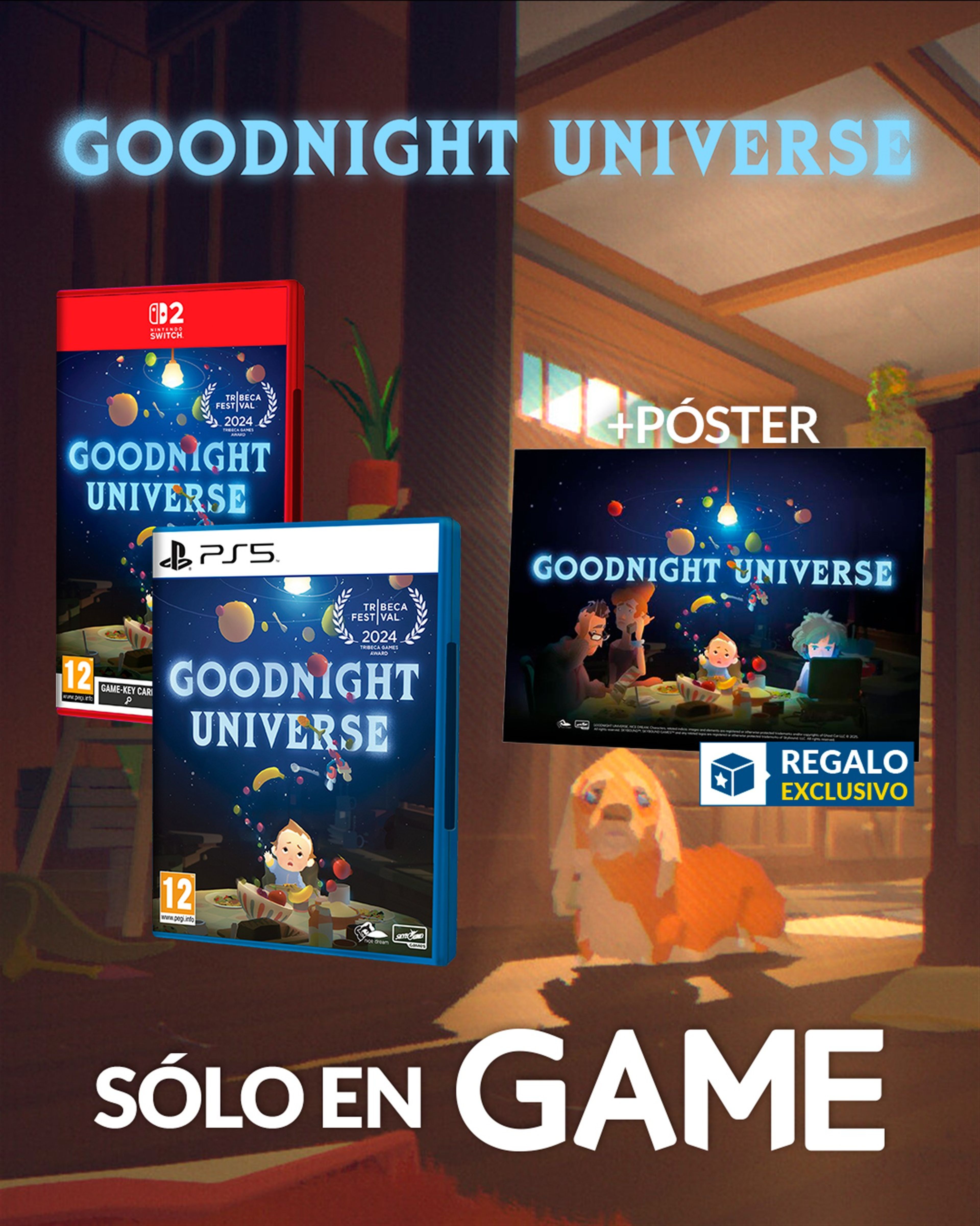Pre-order Goodnight Universe on GAME and get an exclusive poster as a gift