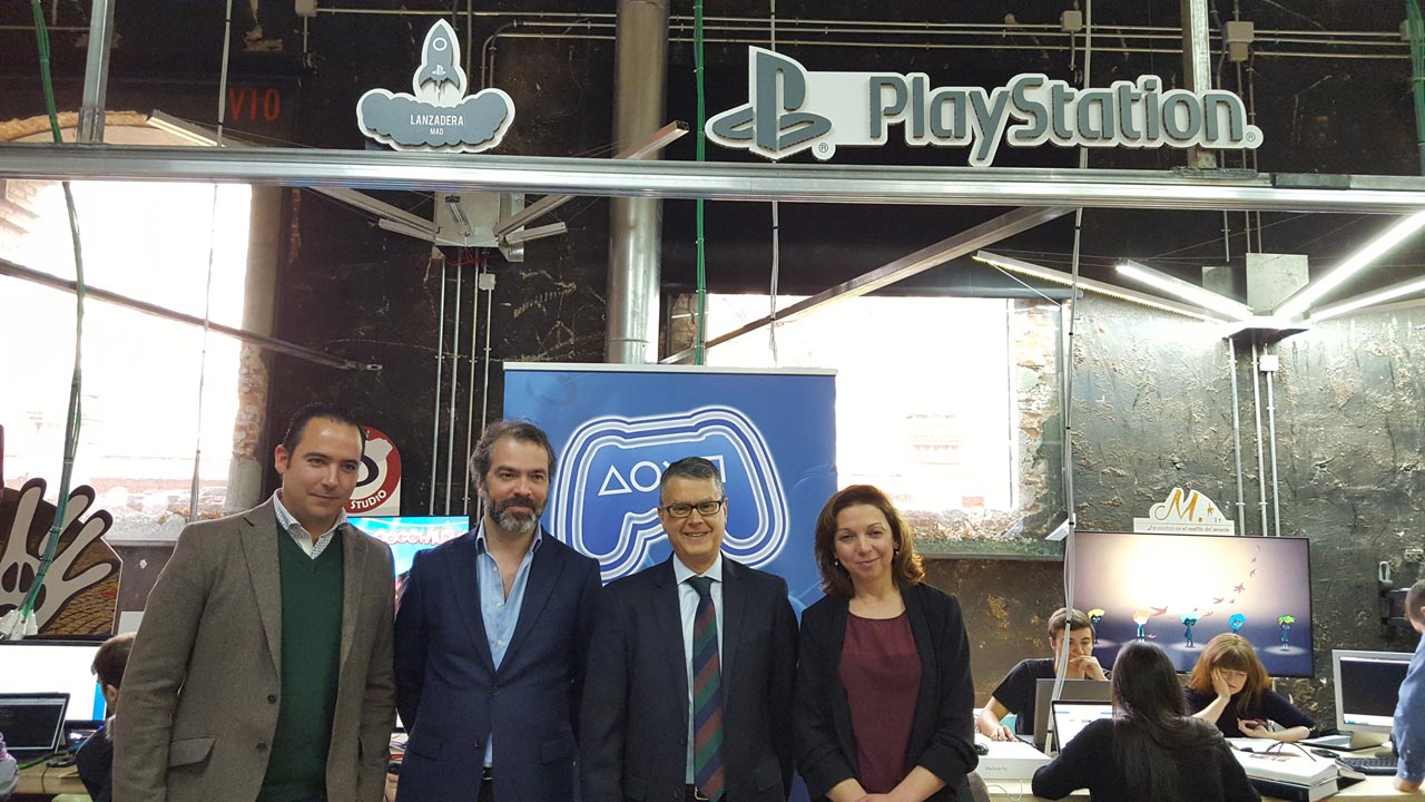Ayuntamiento visita PlayStation Talents Games Camp Ayuntamiento visita PlayStation Talents Games Camp