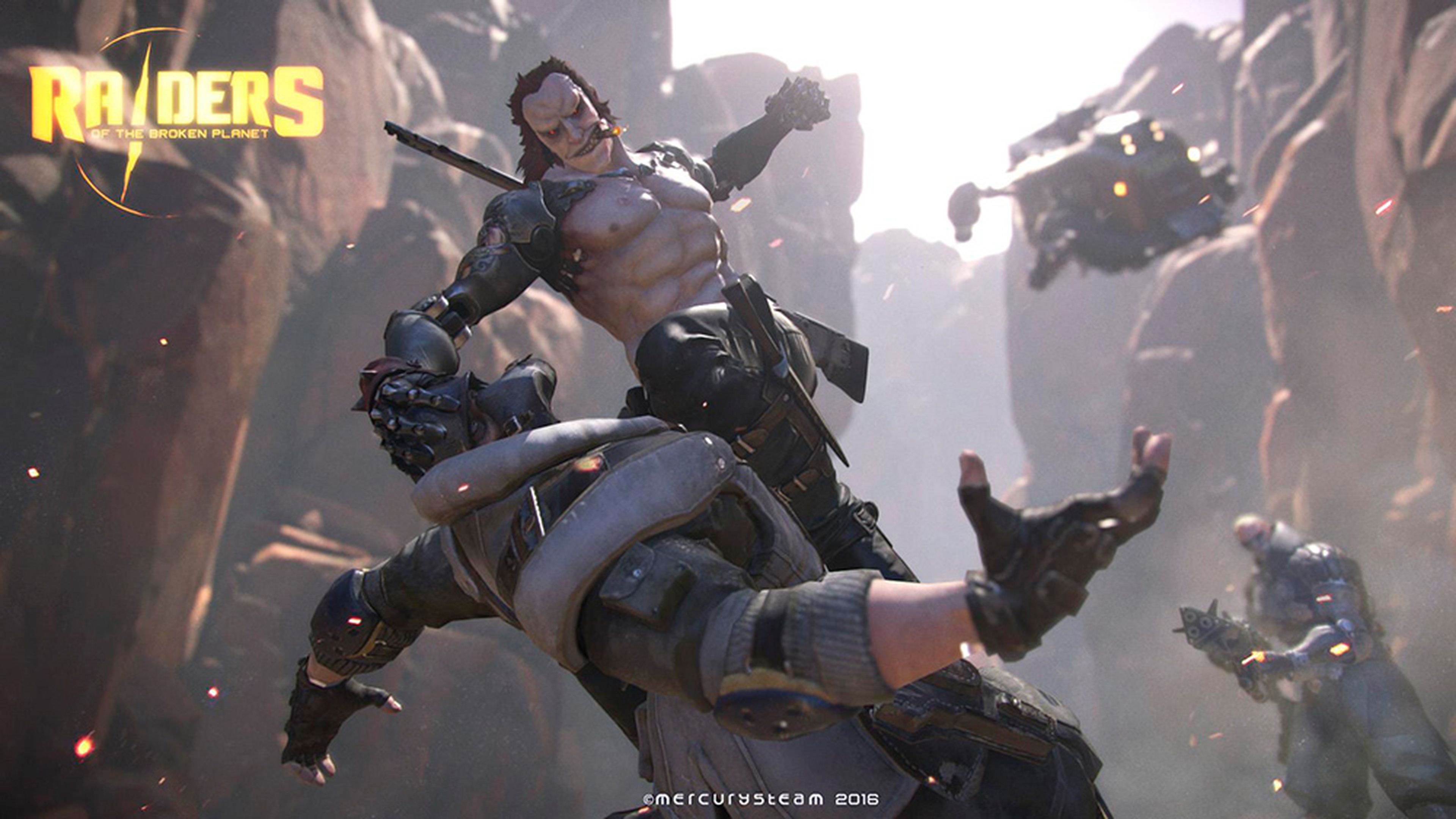 Raiders of the Broken Planet será una aventura multijugador online asimétrica para PS4, Xbox One y PC.