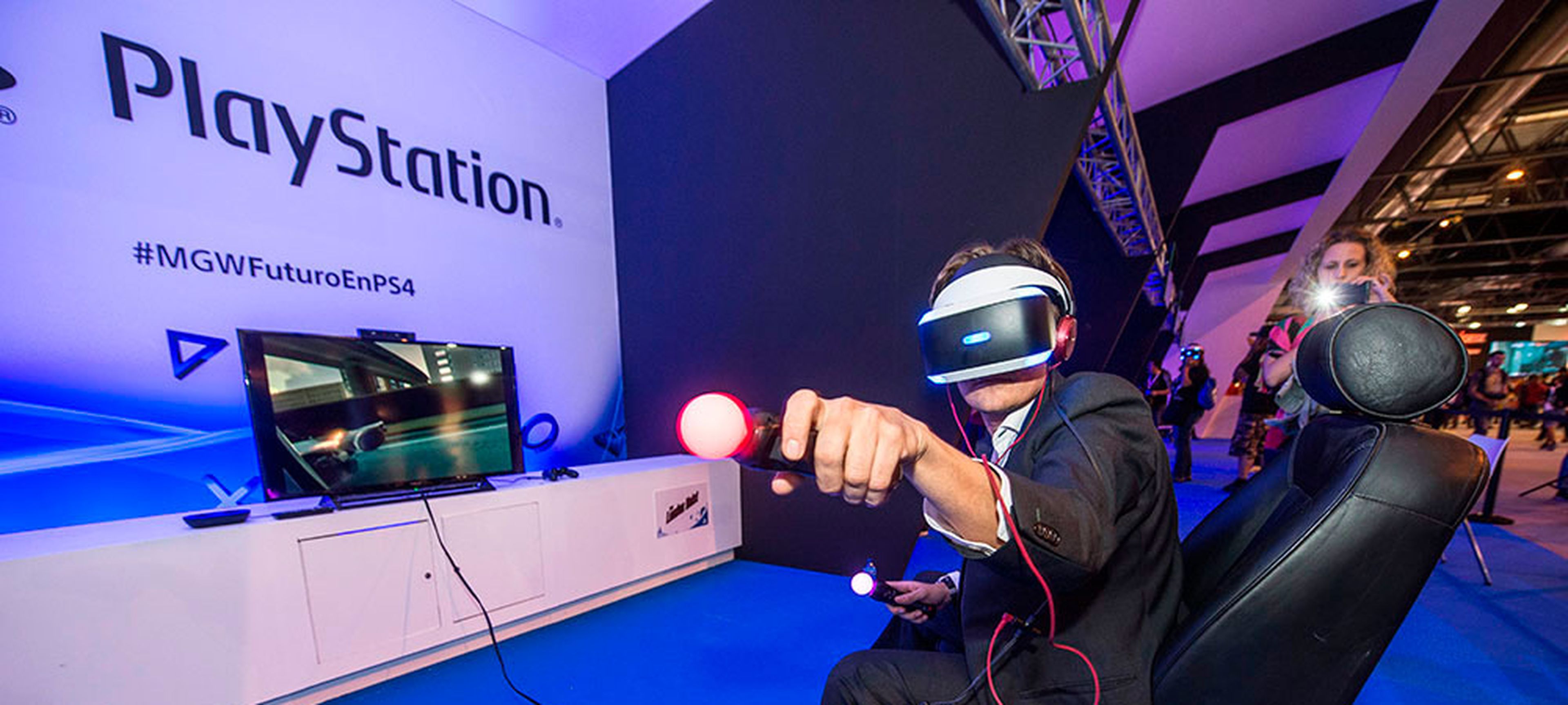 PlayStation VR fue una de las sensaciones del stand de PlayStation