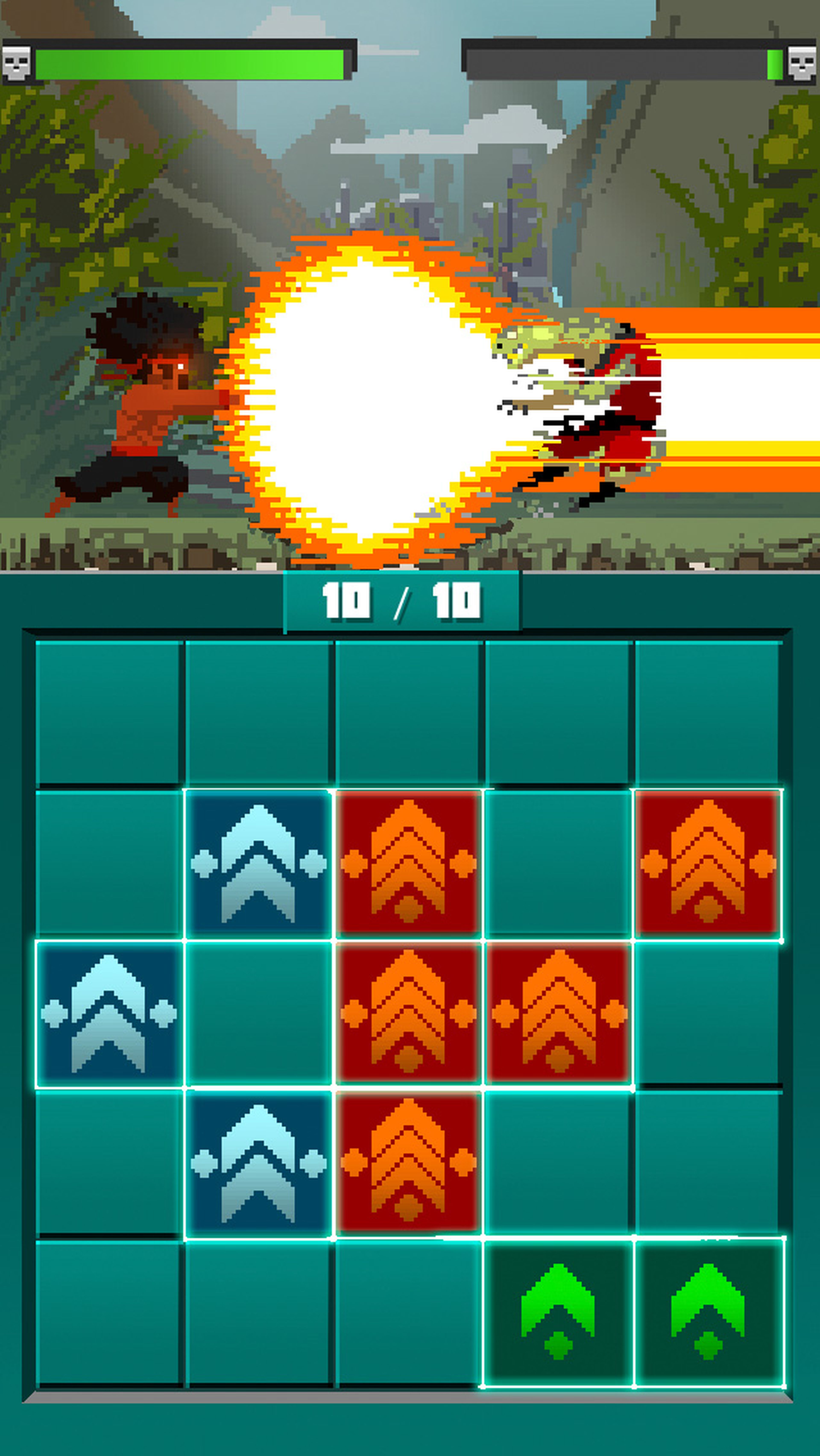 Random Fighters, de WhootGames Studios, un juego de lucha y puzle gratis para Android
