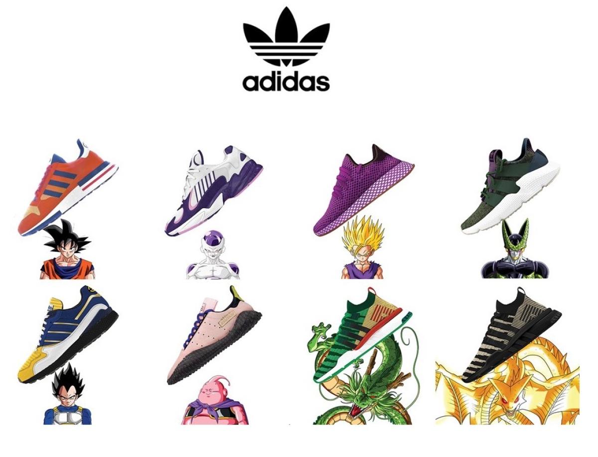 dragon ball por adidas